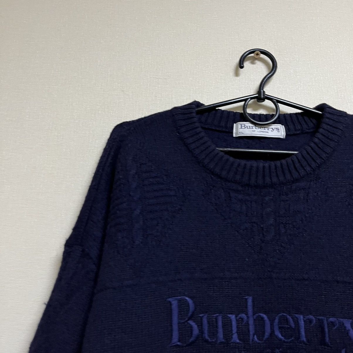 Burberry Vintage Burberry sweater jumper 90s Size US XL / EU 56 / 4 - 3 Thumbnail