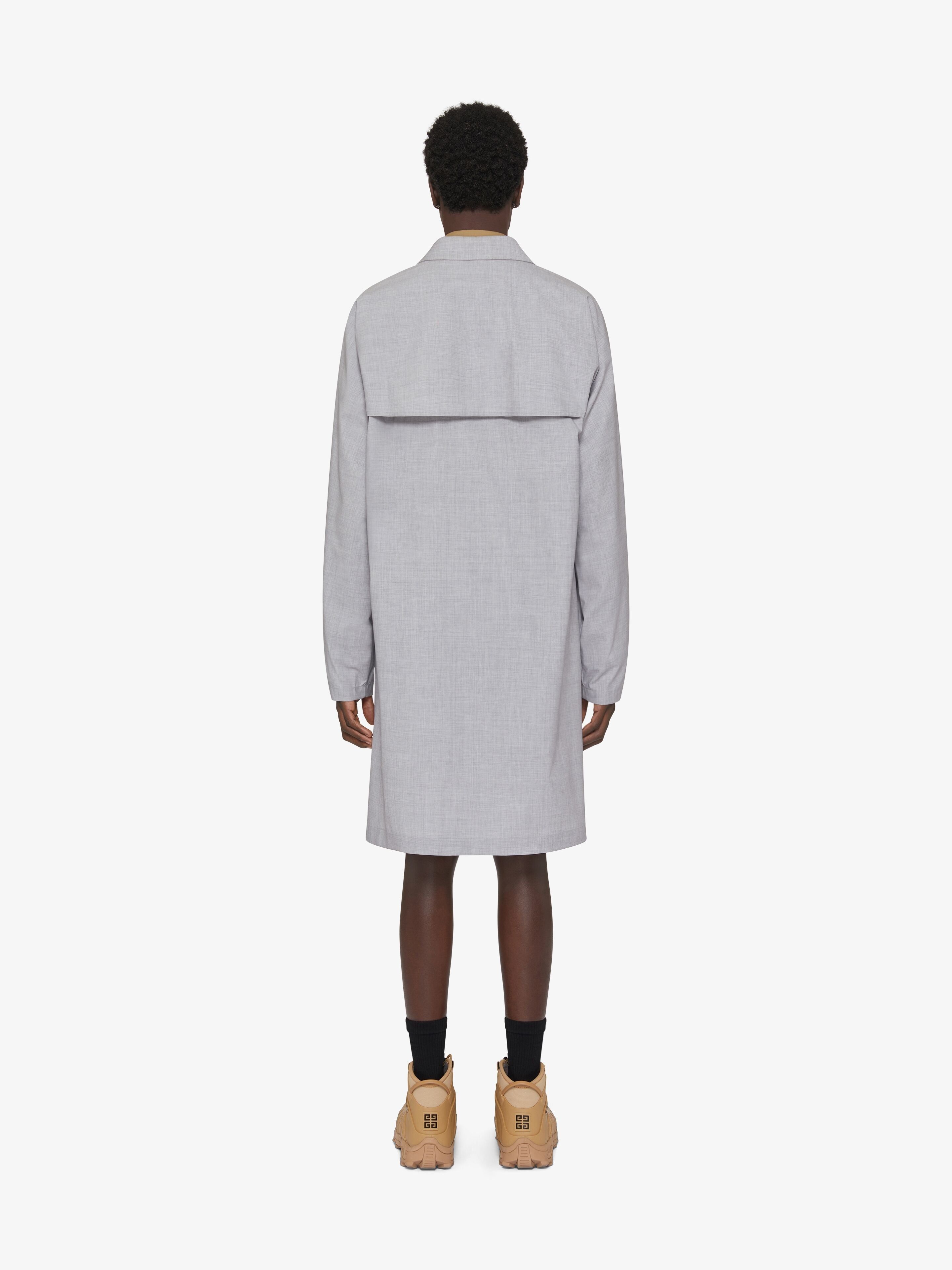 Givenchy o1w1db10925 Long Packable Parka in Grey Size US L / EU 52-54 / 3 - 5 Thumbnail