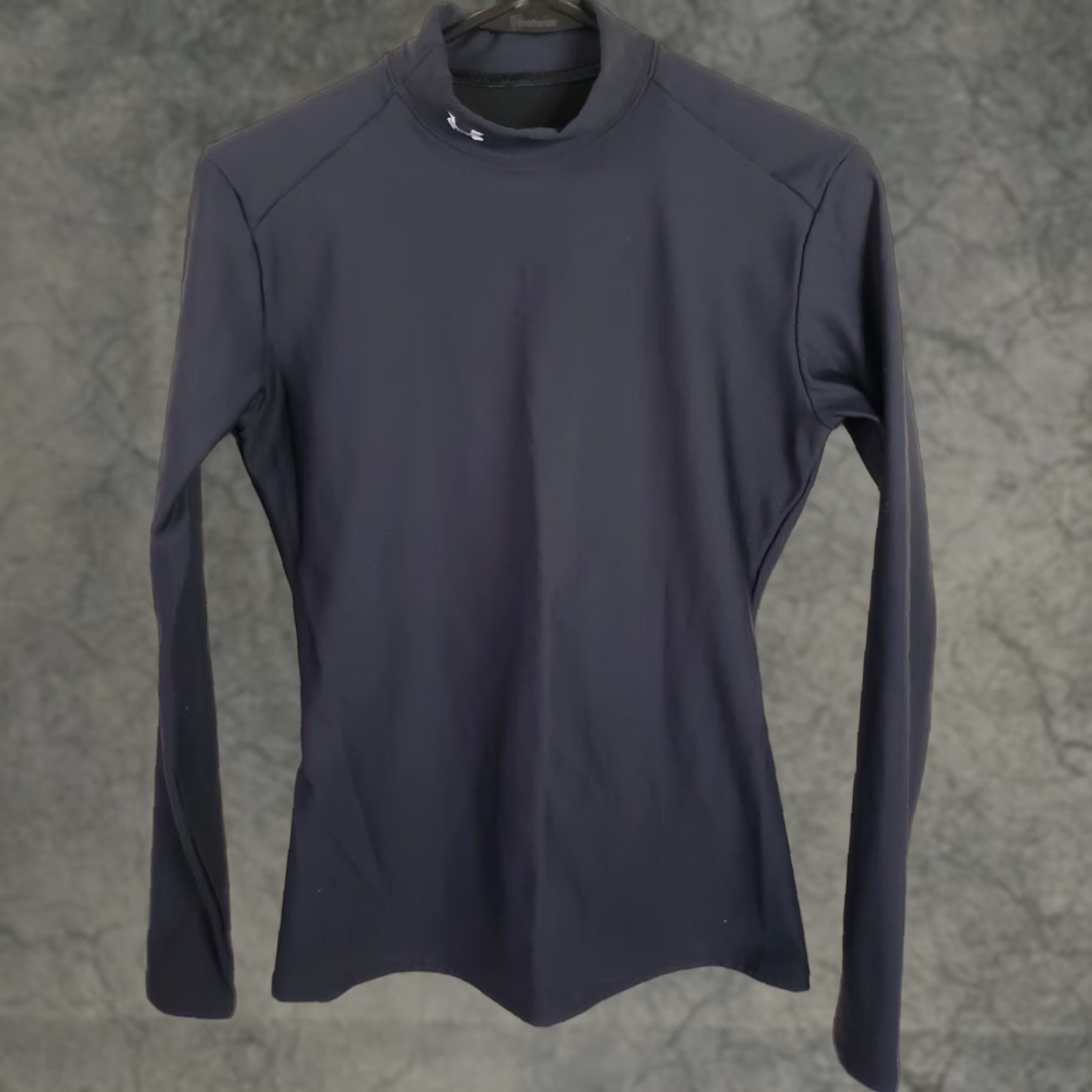 Under Armour Under Armour ColdGear Long Sleeve Mock Neck Shirt Women's L Black Pullover Athletic Running & Jogging Size L / US 10 / IT 46 - 1 Thumbnail