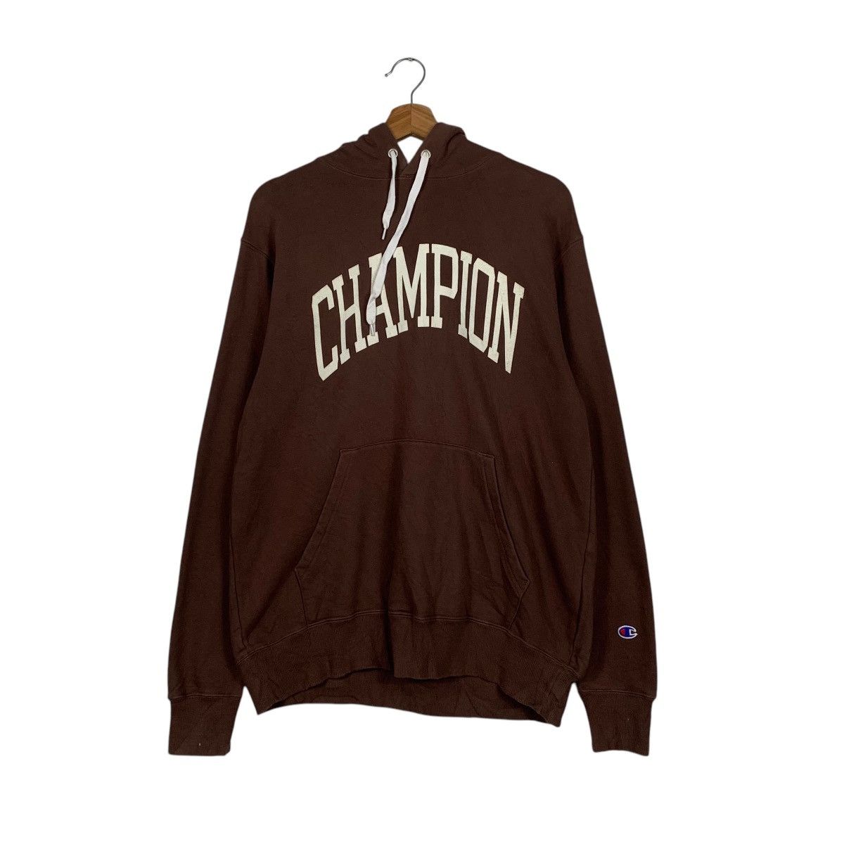 Champion Vintage Champion Spellout Pullover Hoodie Size US L / EU 52-54 / 3 - 10 Thumbnail