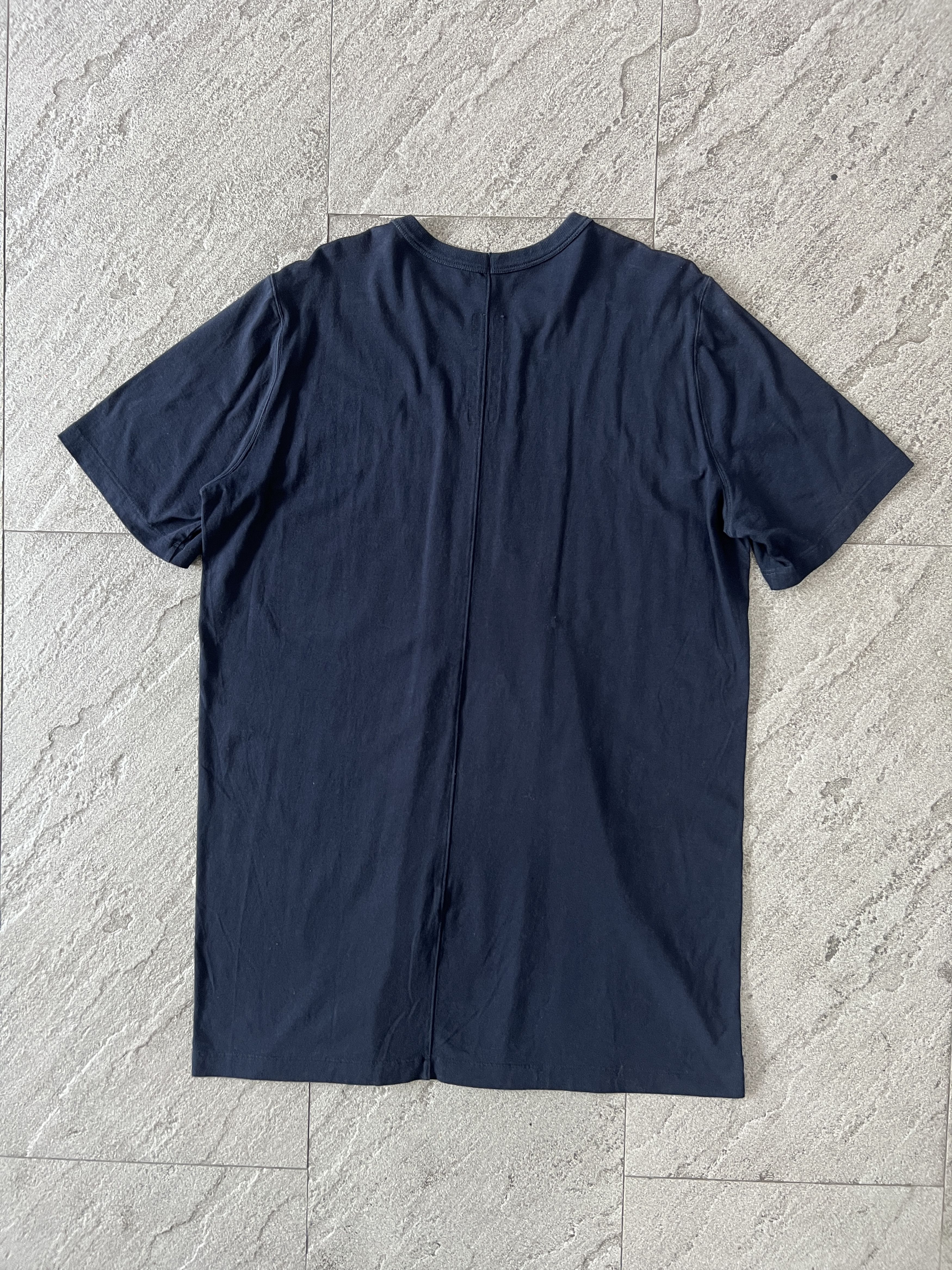 Rick Owens Rick Owens Lapis Blue Level Tee M Size US M / EU 48-50 / 2 - 3 Thumbnail