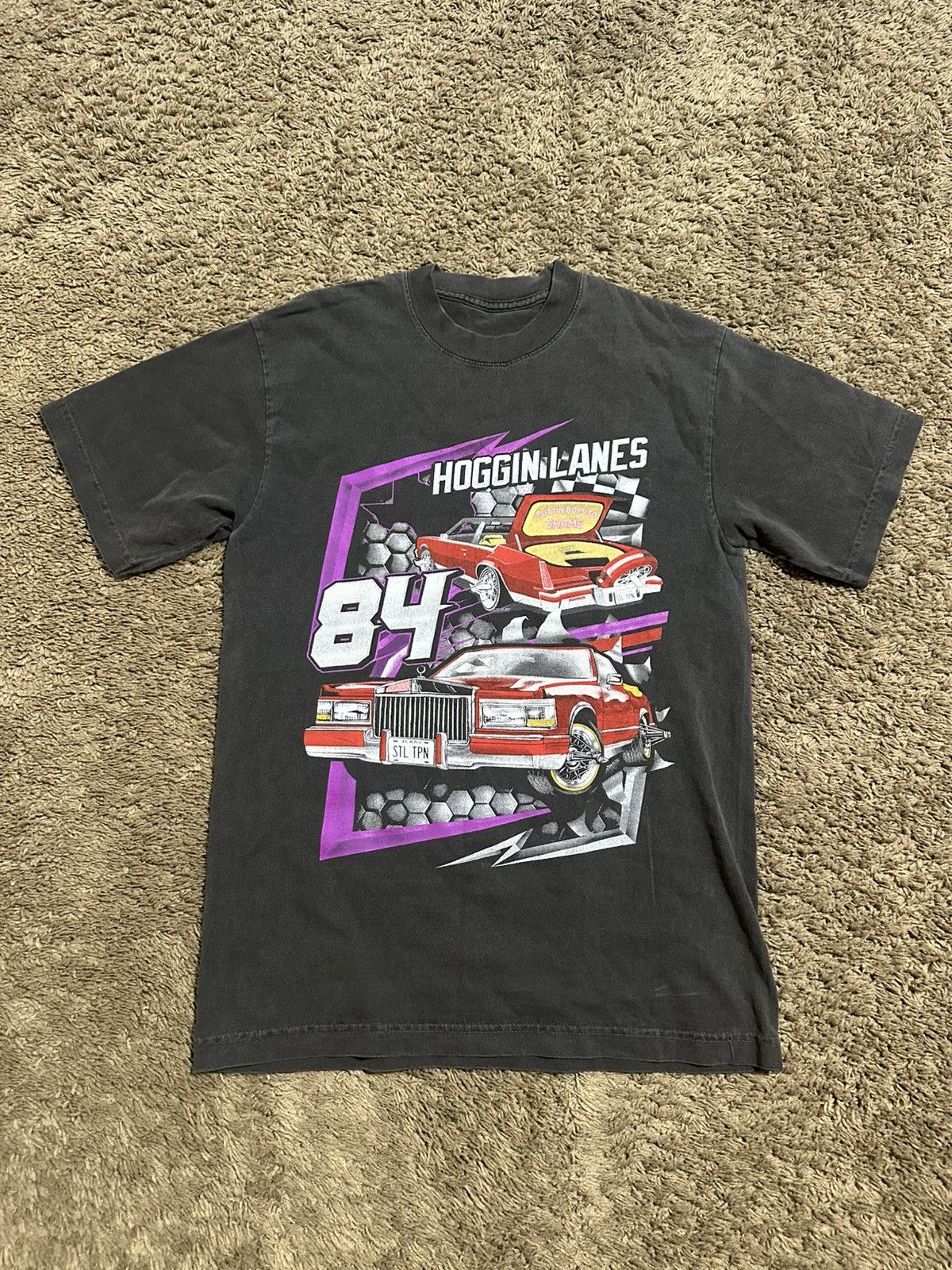 NASCAR Vintage NASCAR hogging lanes shirt 00s size medium Size US M / EU 48-50 / 2 - 1 Thumbnail