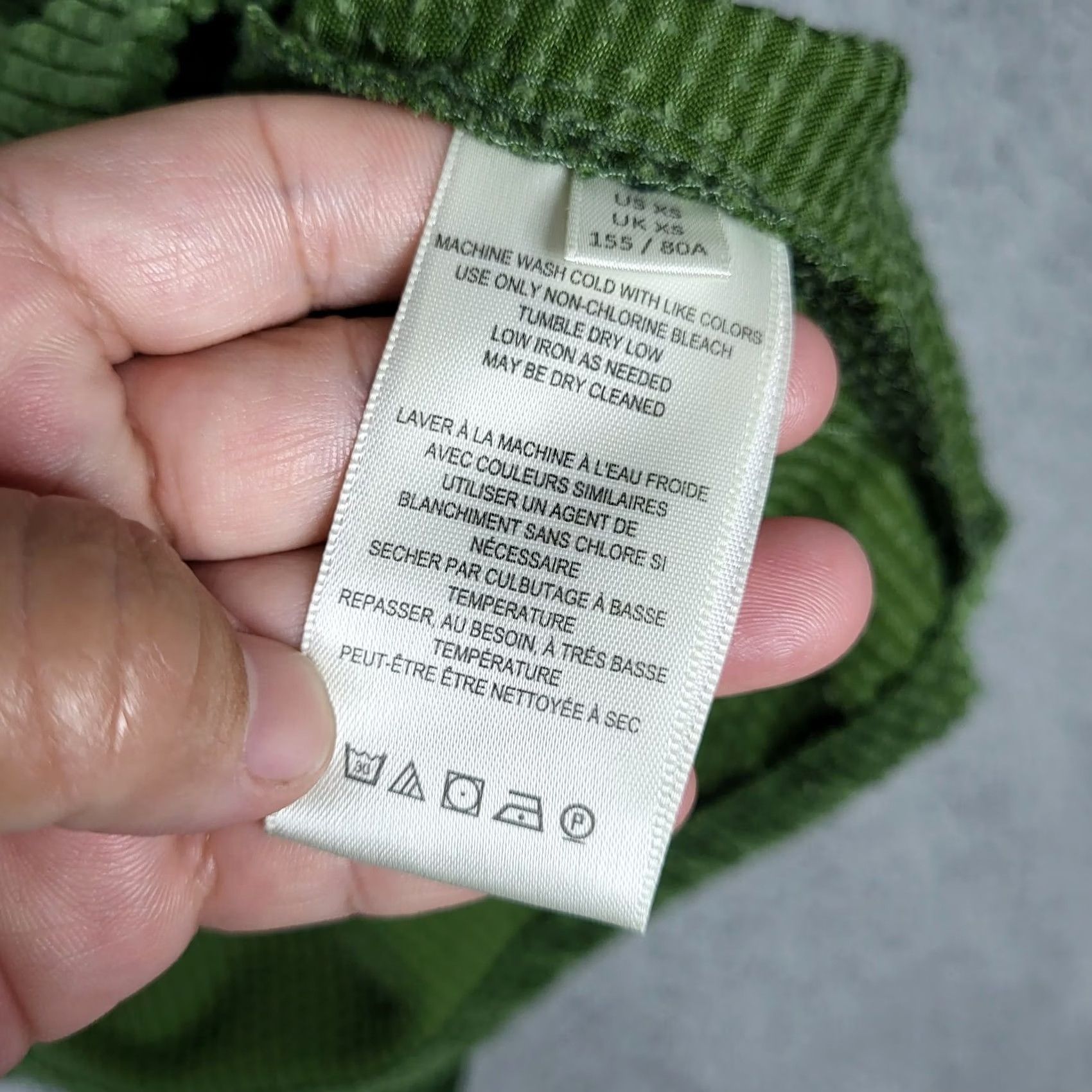 Urban Outfitters Urban Outfitters Green Corduroy Jacket Women's XS Size XS / US 0-2 / IT 36-38 - 7 Thumbnail