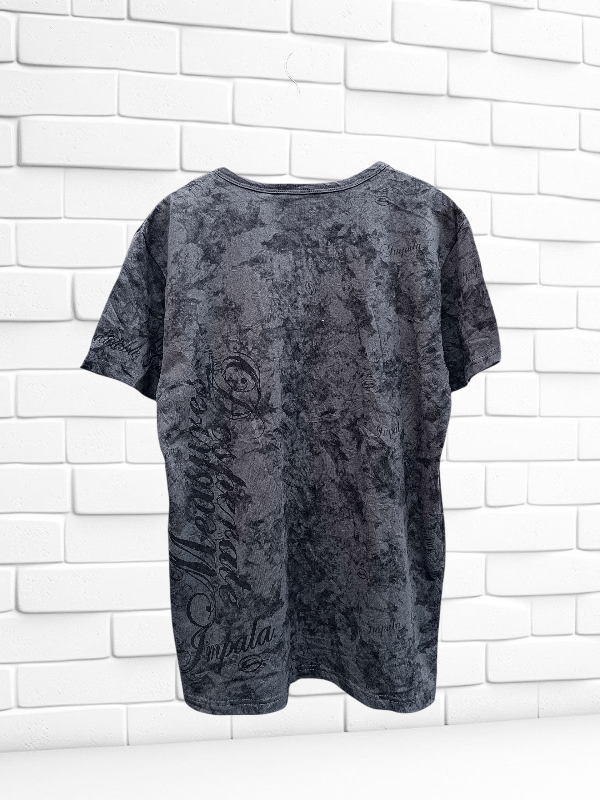Vintage Vintage Impala Poem Seditionaries Short Sleeve T-shirt Size US L / EU 52-54 / 3 - 4 Thumbnail