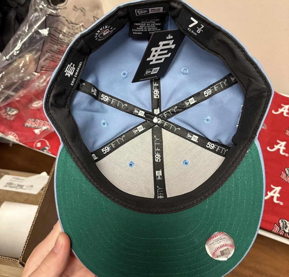 Eric Emanuel × New Era Eric Emanuel x New Era Atlanta Braves fitted hat 7 7/8 Size ONE SIZE - 4 Thumbnail