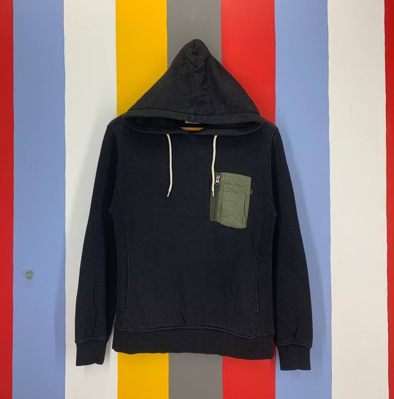 GRN GRN TOKYO Single Pocket Hoodie Pullover #2242/20 Size US S / EU 44-46 / 1 - 1 Thumbnail