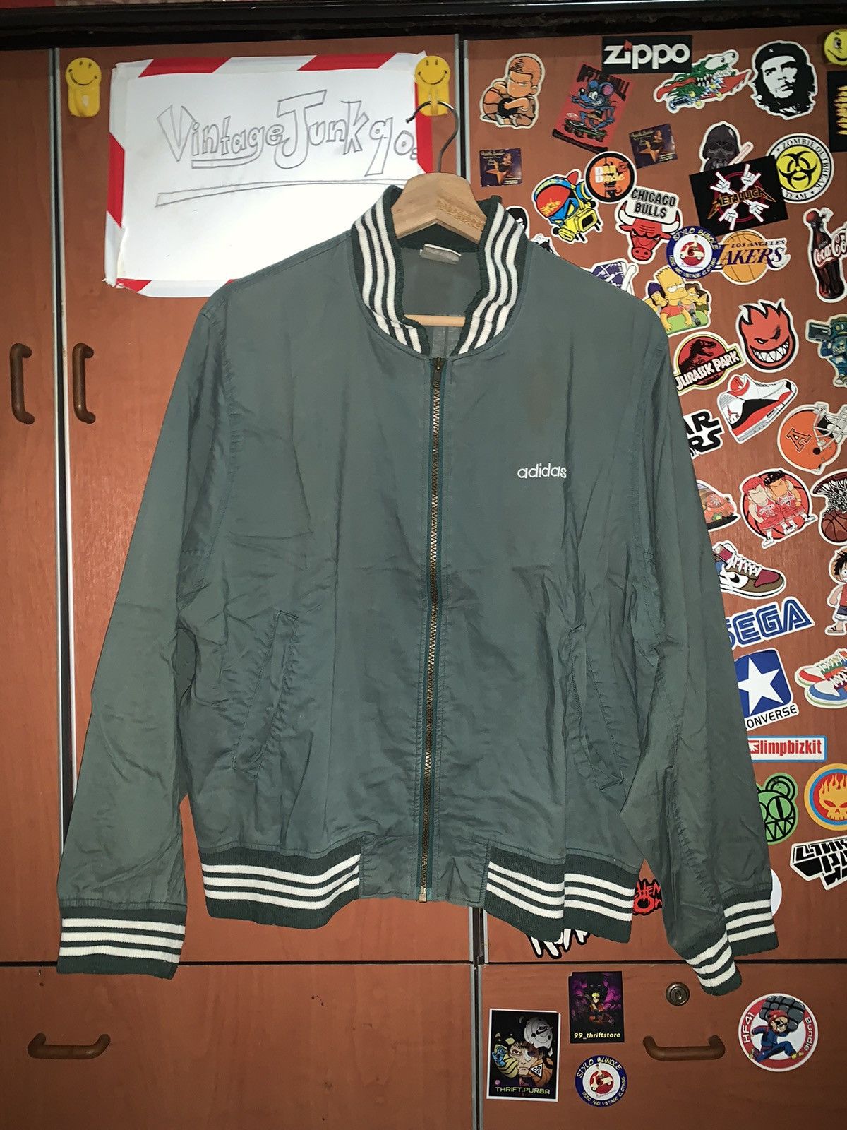 Other Vintage Adidas Varsity jacket 90’s Size US M / EU 48-50 / 2 - 1 Thumbnail
