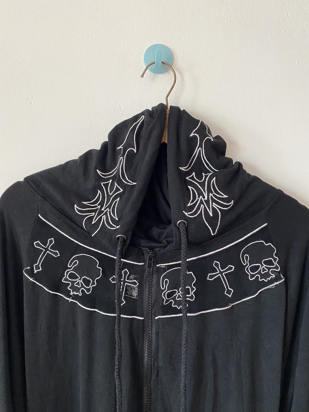 If Six Was Nine Rich or Die Japanese Gothic Punk Skulls Lgb Ifsixwasnine Size US L / EU 52-54 / 3 - 5 Thumbnail