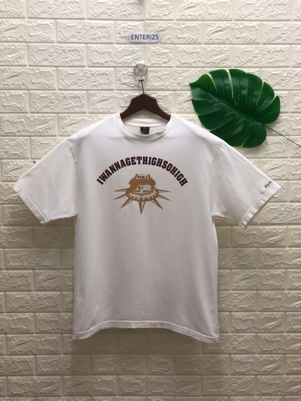 Vintage vintage Back Channel Def-T i wanna get high so high Size US L / EU 52-54 / 3 - 1 Thumbnail