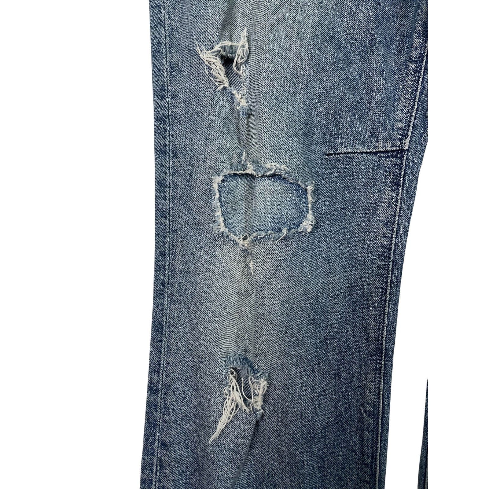Rta RTA Plain Light Wash Jeans Size US 36 / EU 52 - 4 Thumbnail