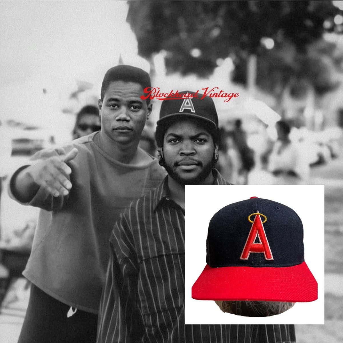 image of California Angels Sports Specialties Snapback Hat Vintage, Men's