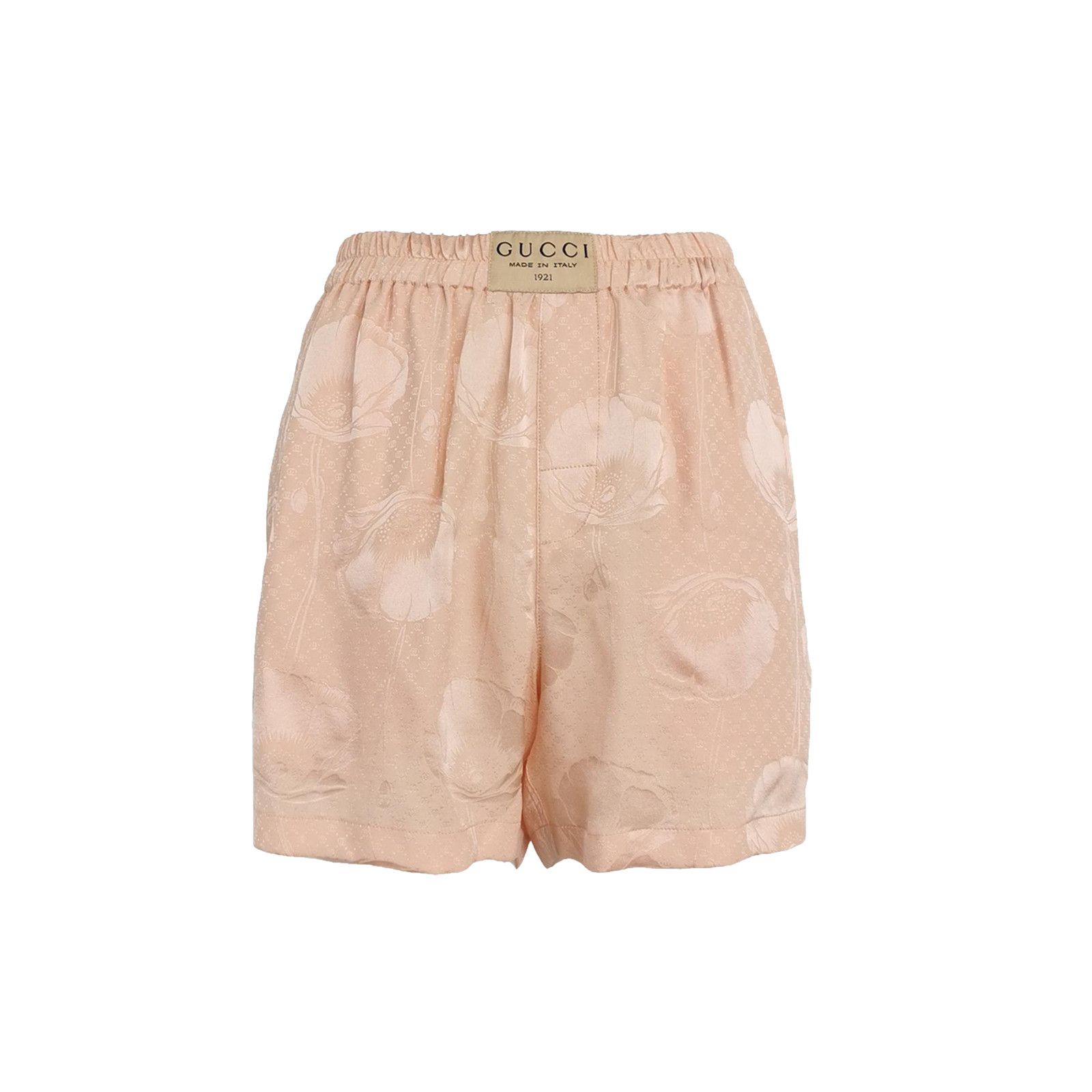 Gucci Gucci Silk Logo Shorts Size 36 Size 25" / US 0 / IT 36 - 1 Thumbnail