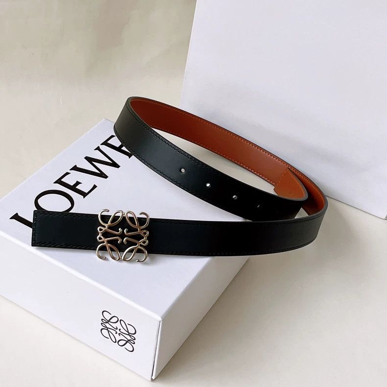 Loewe LOEWE Plain small cowhide belt Size ONE SIZE - 2 Thumbnail