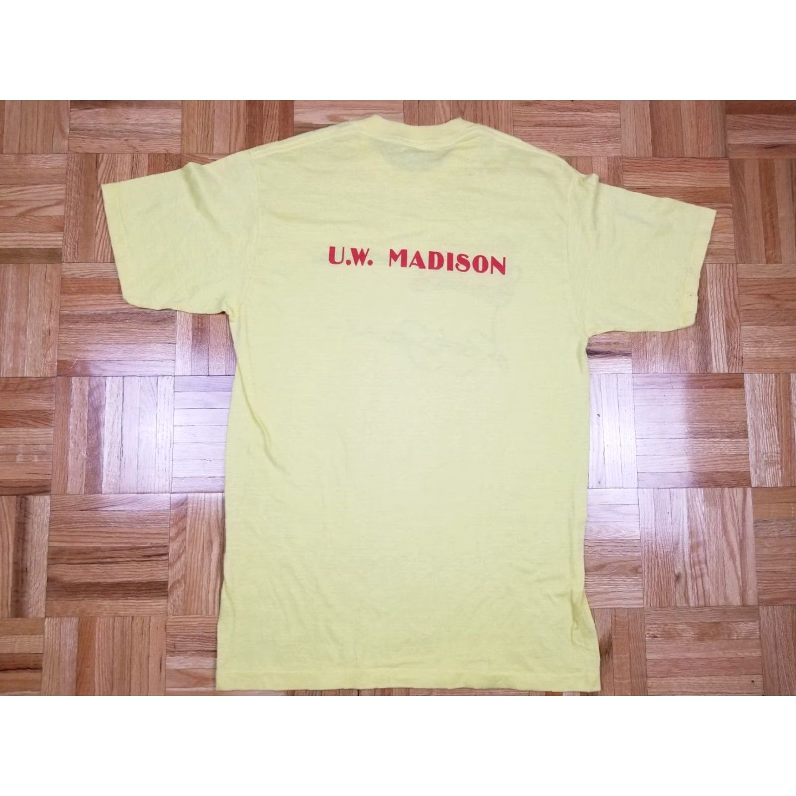 Vintage VINTAGE Miller Beer Promo Rock Series Yellow T-Shirt XL (50/50) Mens XS? XLarge 50/50 Size US XL / EU 56 / 4 - 5 Thumbnail