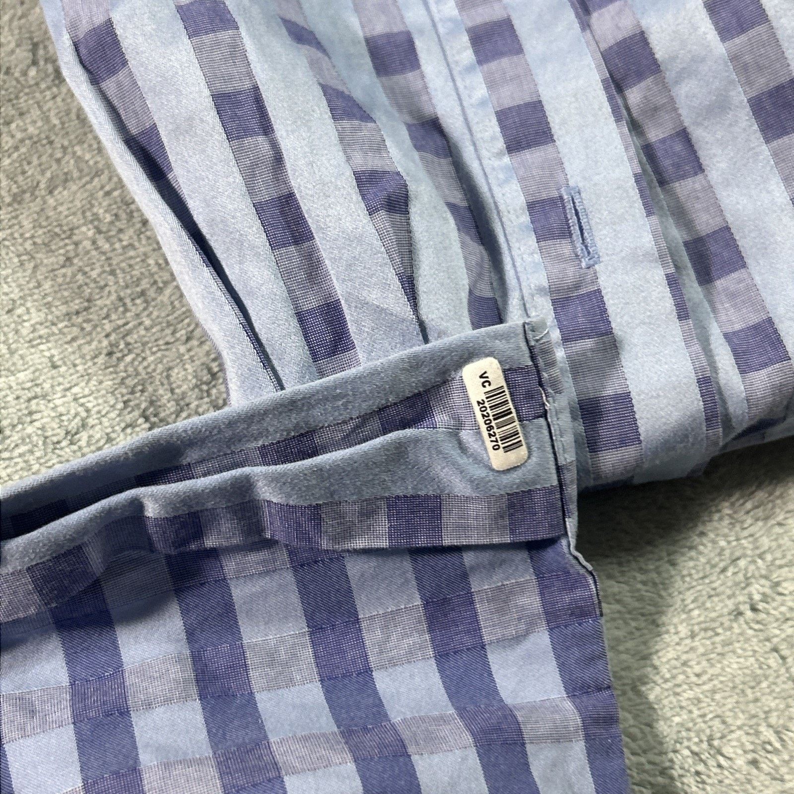 BUGATCHI Bugatchi Geometric Button Up Shirt Mens Medium Long Sleeve Size US M / EU 48-50 / 2 - 8 Thumbnail