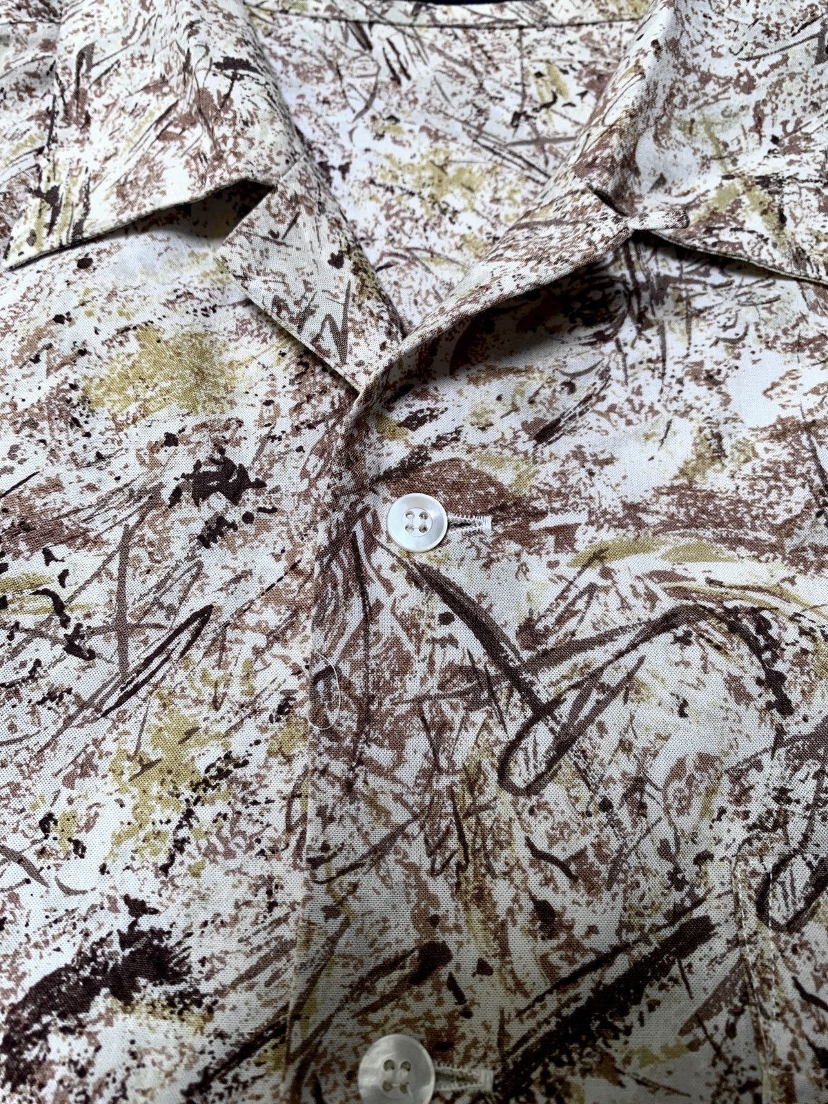 Issey Miyake Painter Camp Collar Shirt Size US M / EU 48-50 / 2 - 5 Thumbnail