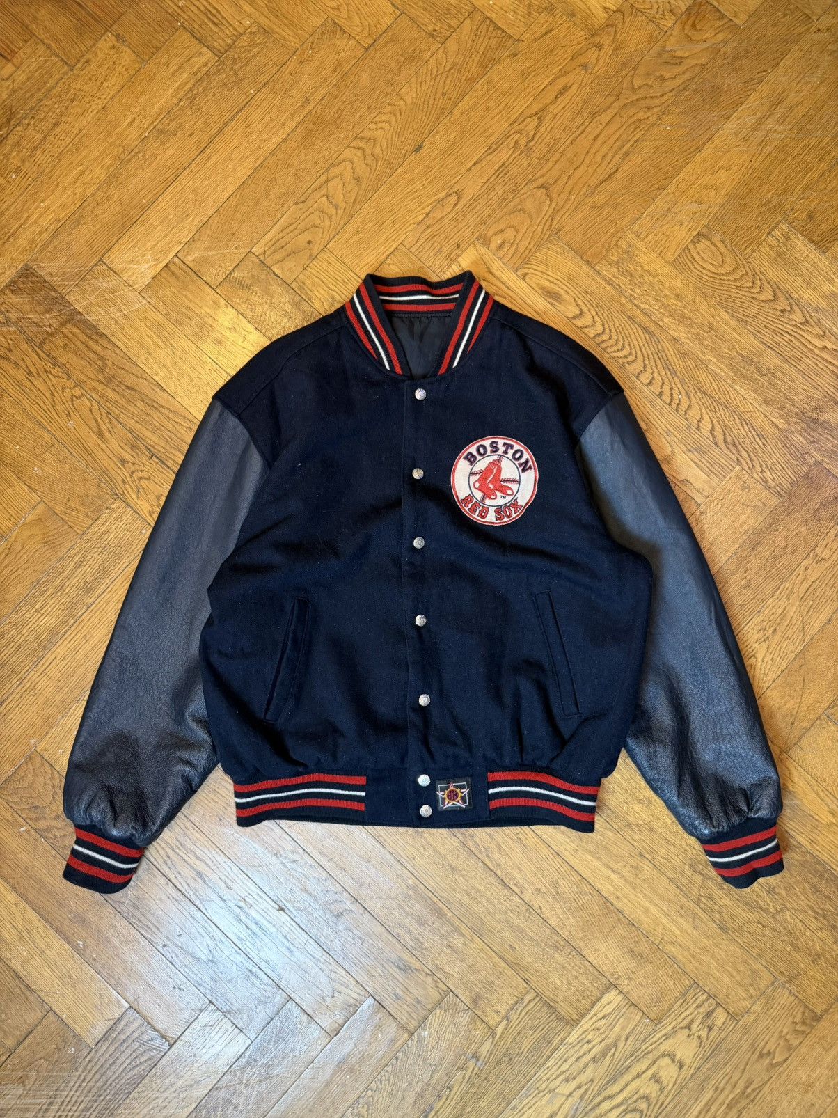 Jeff Hamilton Vintage Jeff Hamilton Boston Red Socks - double sided jacket Size US M / EU 48-50 / 2 - 9 Thumbnail