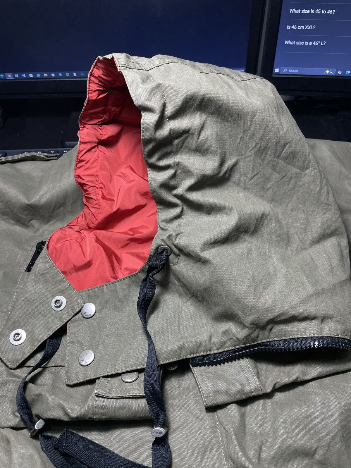 Gucci Gucci Hooded parka Size US S / EU 44-46 / 1 - 20 Thumbnail