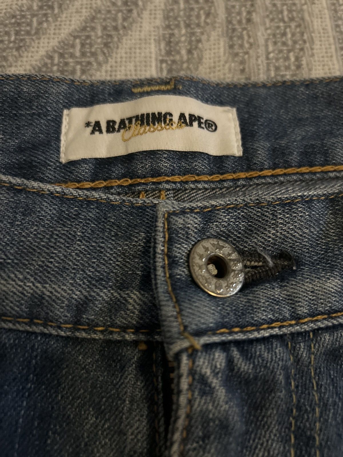 Bape 2000s Nigo Era Jeans Size US 32 / EU 48 - 3 Thumbnail