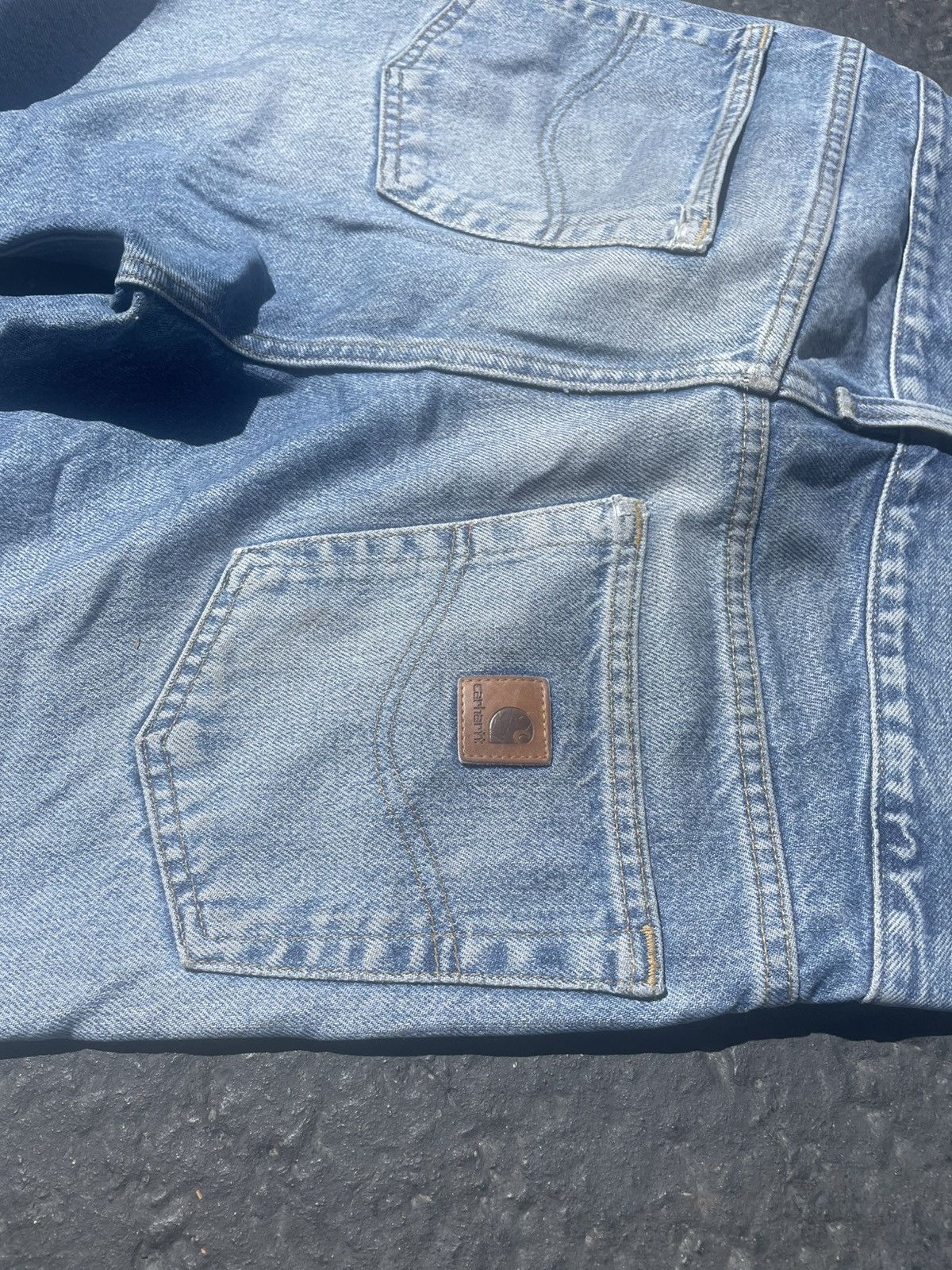 Carhartt × Carhartt Wip traditional fit carhartt jeans Size US 31 - 3 Thumbnail