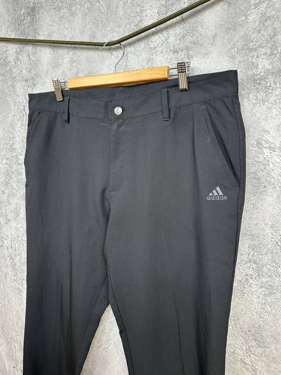 Adidas Adidas Advantage Black Pants CD5661 Open Flat Trouser Hem Size US 38 / EU 54 - 6 Thumbnail
