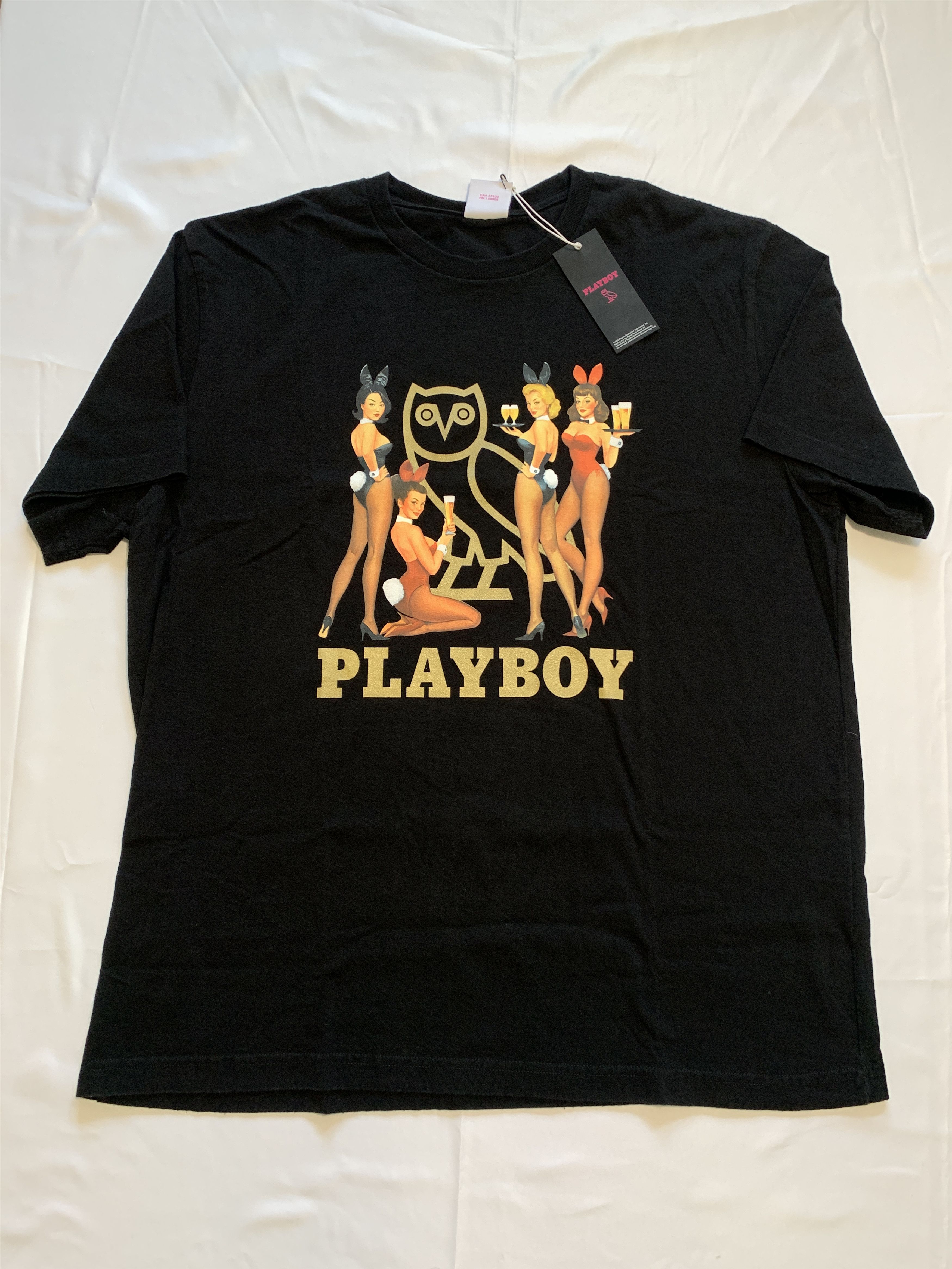 Drake OVO X PLAYBOY OG BUNNY T-SHIRT - Medium Size US S / EU 44-46 / 1 - 1 Thumbnail