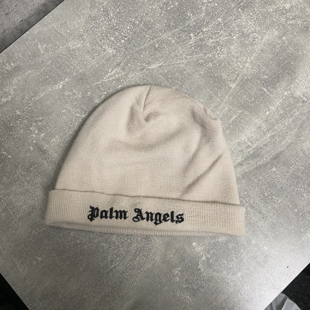 Palm Angels Logo Beanie Hat