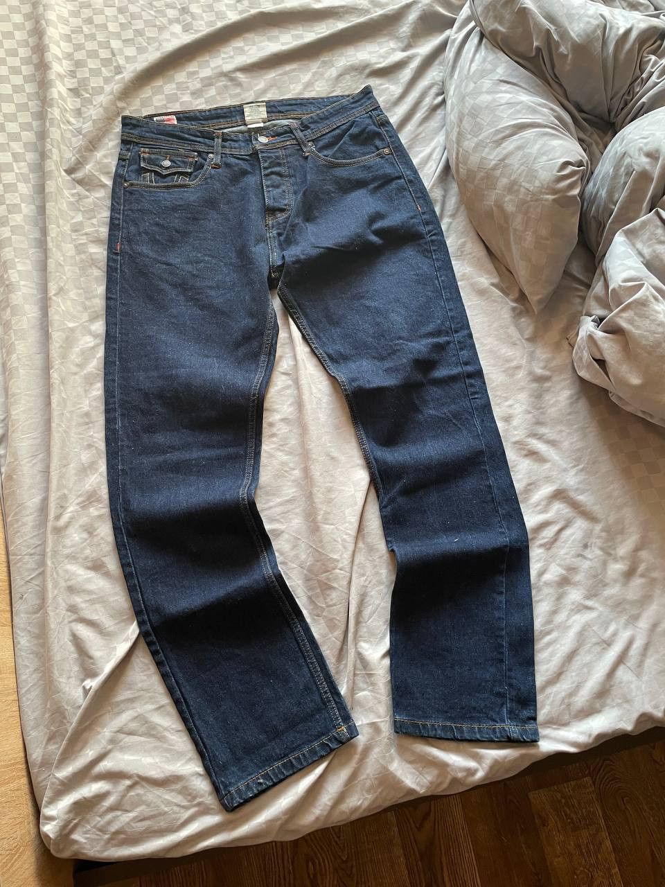 True Religion Vintage True Religion Jeans Slim Baggy Avant Garde Y2K Japan Size US 34 / EU 50 - 5 Thumbnail