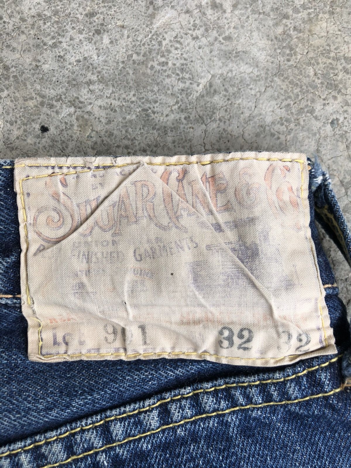 Sugar Cane Vintage Sugarcane 901 Star Distressed Jeans Selvedge Denim Size US 32 / EU 48 - 20 Thumbnail