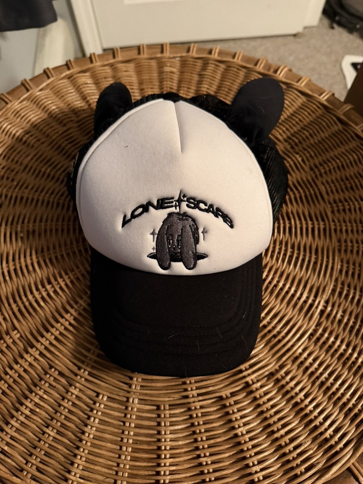 Other Lone Scars Bunny Ear Trucker Hat Black (Rare / Discontinued) Size ONE SIZE - 1 Preview
