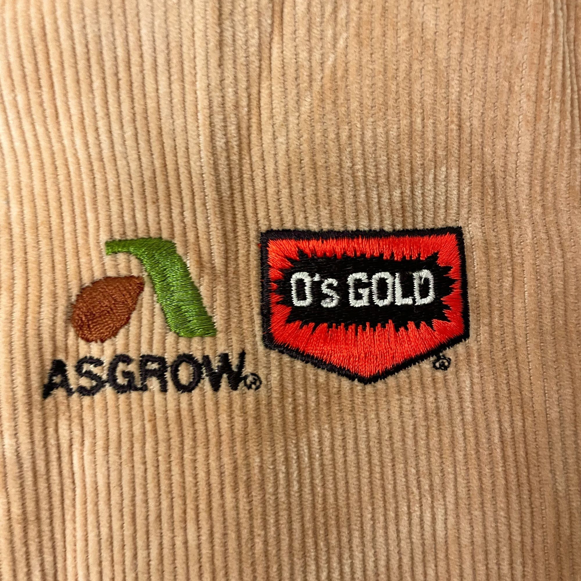 Other Vtg ASGROW Seed Co O's GOLD Beige CORDUROY Bomber Jacket Size US L / EU 52-54 / 3 - 3 Thumbnail