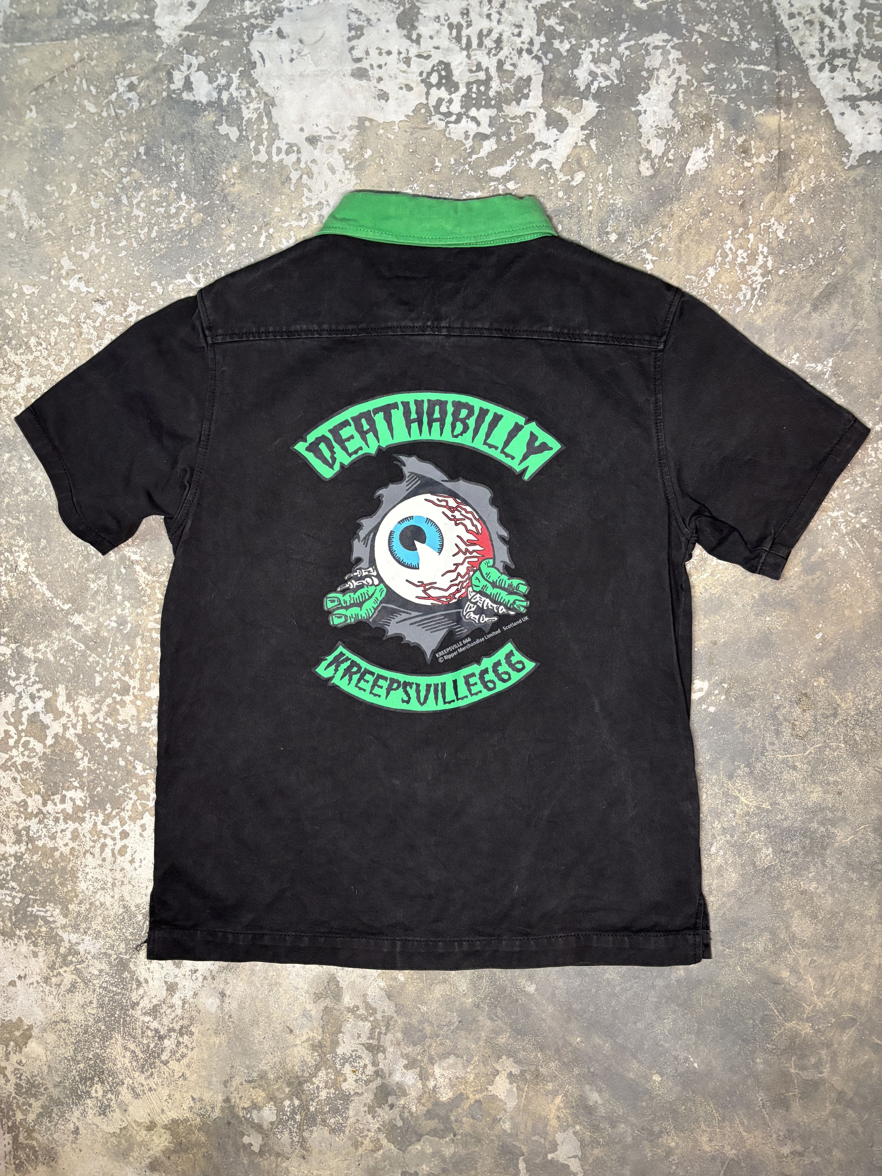Other Kreepsville Punk Goth Button Up Shirt Size US L / EU 52-54 / 3 - 1 Thumbnail