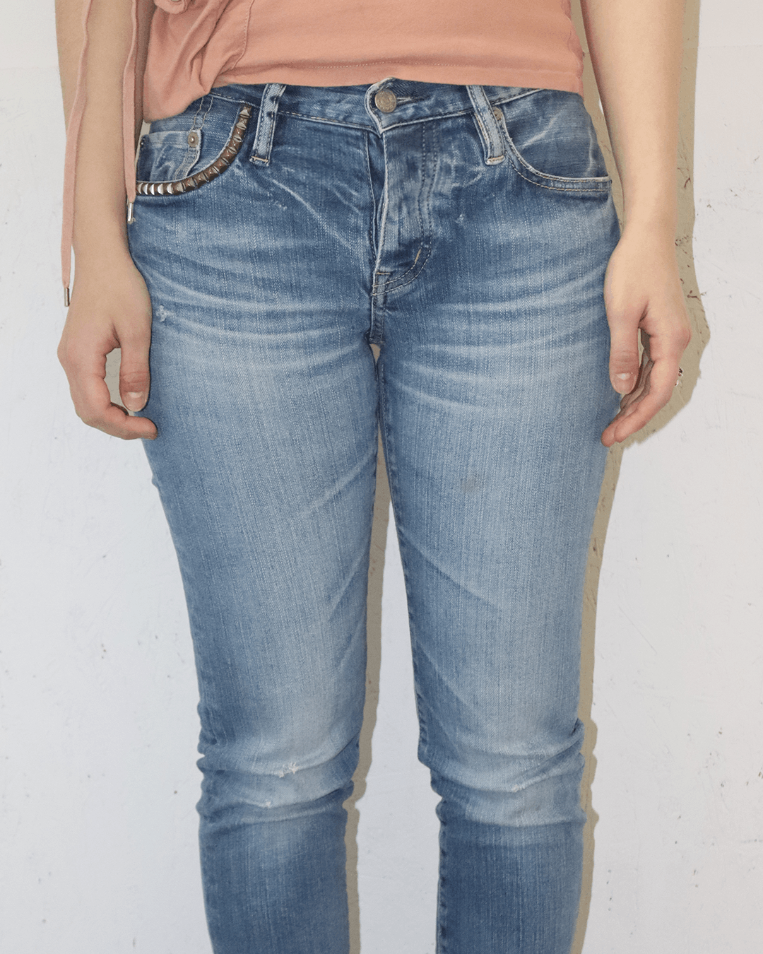 Hysteric Glamour Hysteric Glamour Studded Denim Jeans Size 29" - 4 Thumbnail