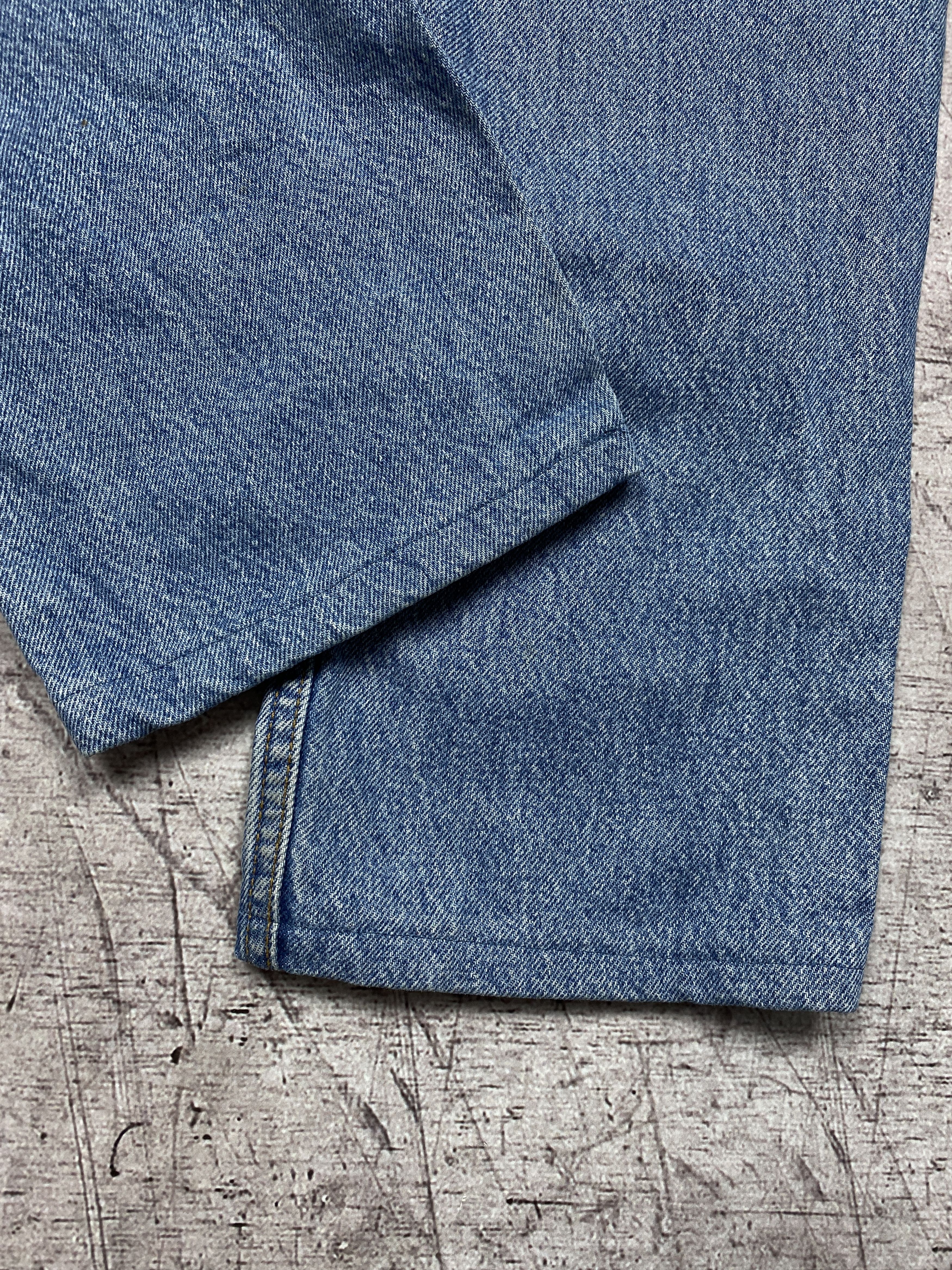 Levi's × Levi's Vintage Clothing Levis 505 Vintage Mens Orange Tab Denim Pants Jeans Size US 33 - 3 Thumbnail