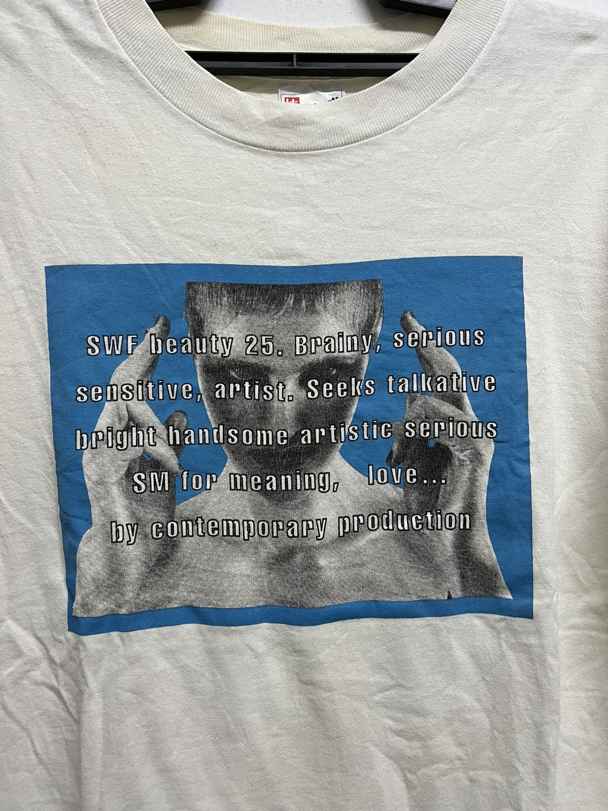 Vintage Vintage 90’s Swf Beauty Fotofolio Tee Size US M / EU 48-50 / 2 - 2 Thumbnail