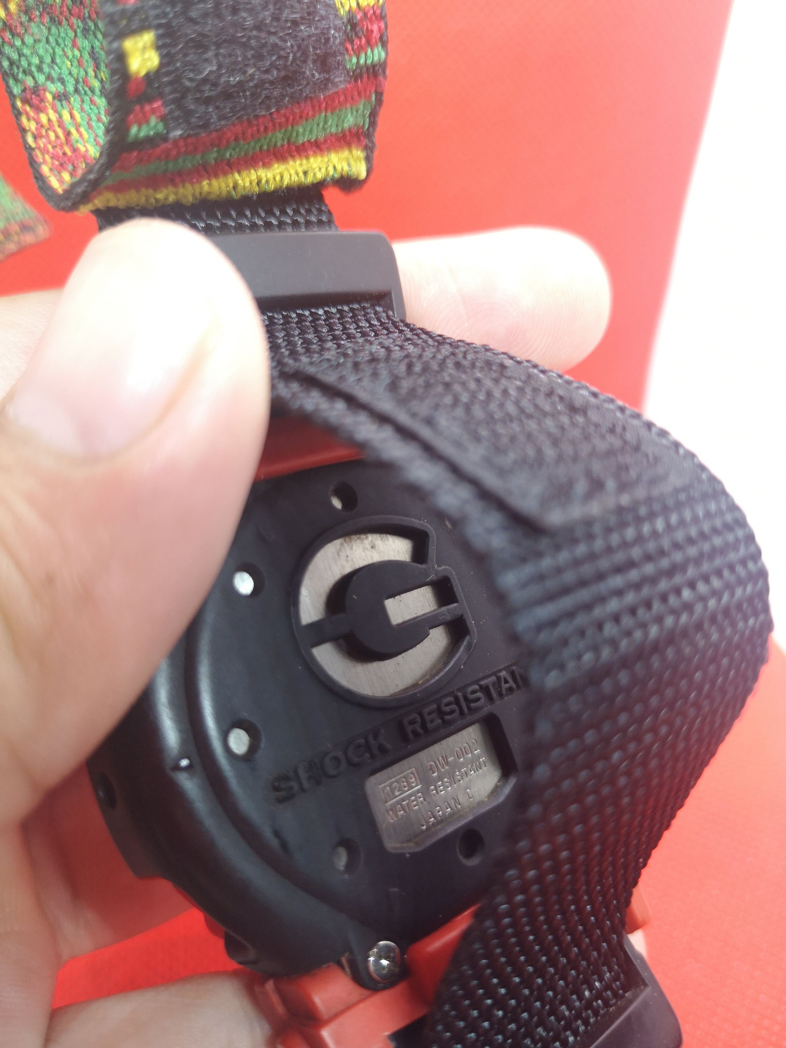 Casio Vintage G-Shock DW- 002 Tough Label Size ONE SIZE - 9 Thumbnail