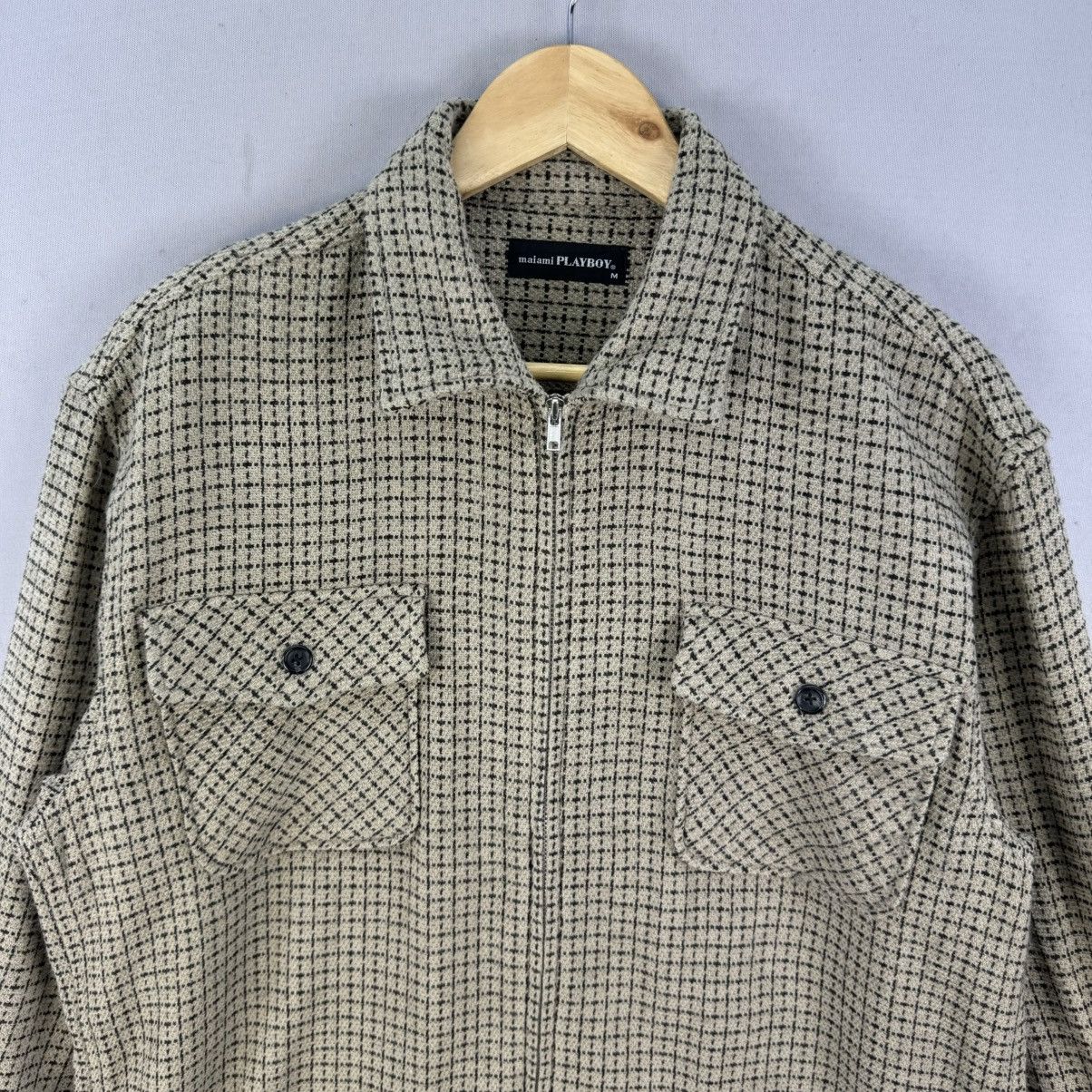 Playboy VTG Maiami Playboy Tweed Pattern Jacket Size US M / EU 48-50 / 2 - 4 Thumbnail
