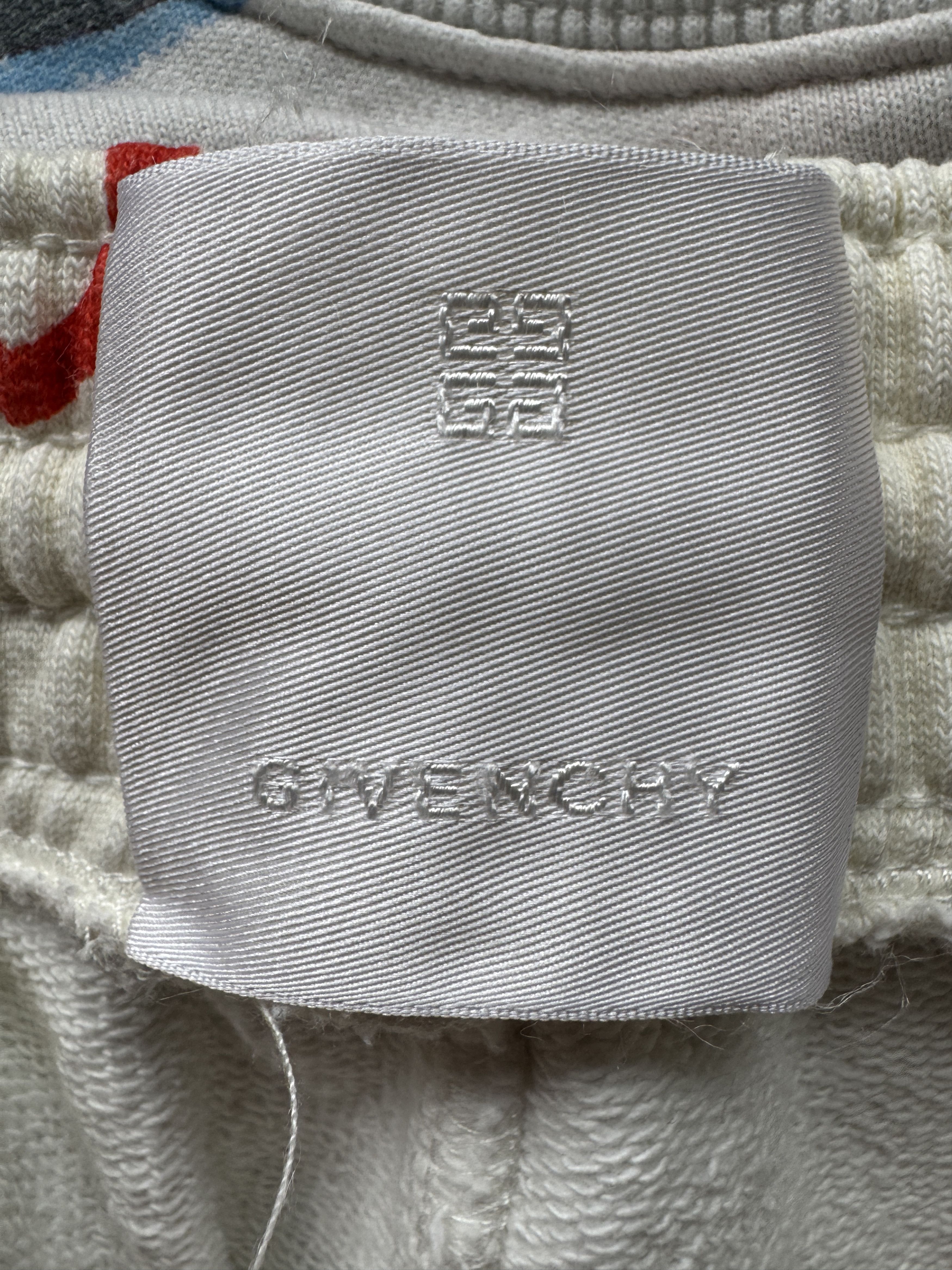 Givenchy Graffiti Scribble Logo Cotton Shorts Size US 34 / EU 50 - 10 Thumbnail