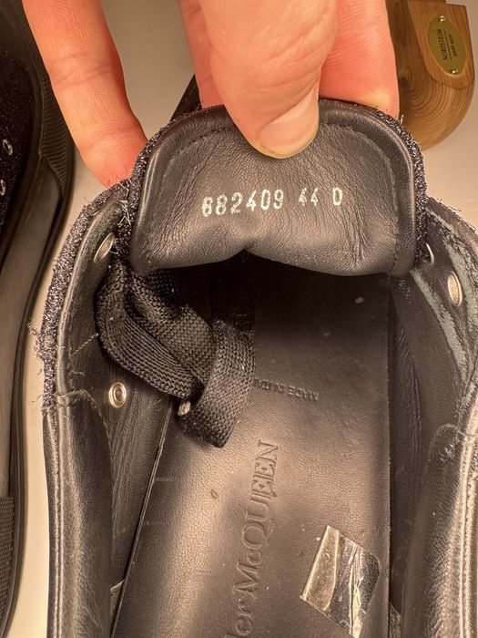 Alexander McQueen Alexander MacQueen Plimsoll Glitter Sneaker Men's 11