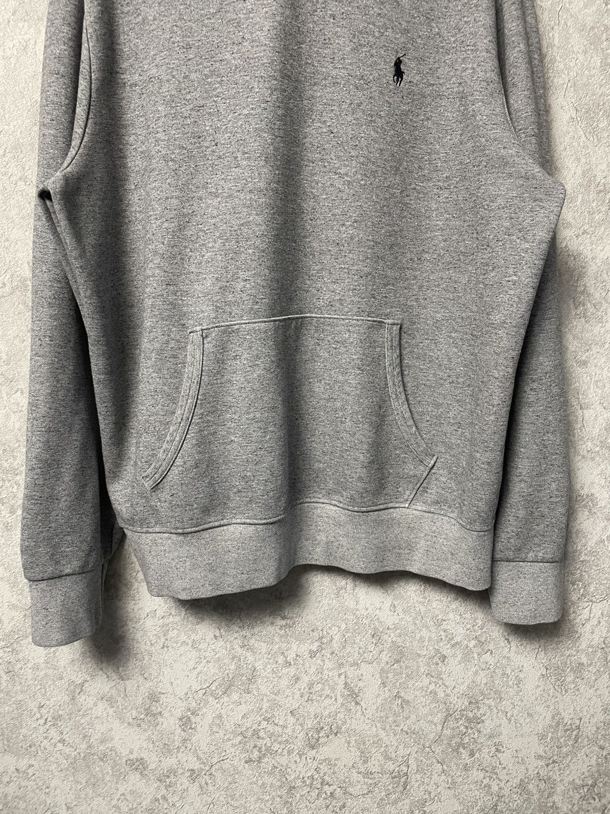 Polo Ralph Lauren Vintage Polo Ralph Lauren Grey Basic Hoodie Y2K Size US L / EU 52-54 / 3 - 3 Thumbnail