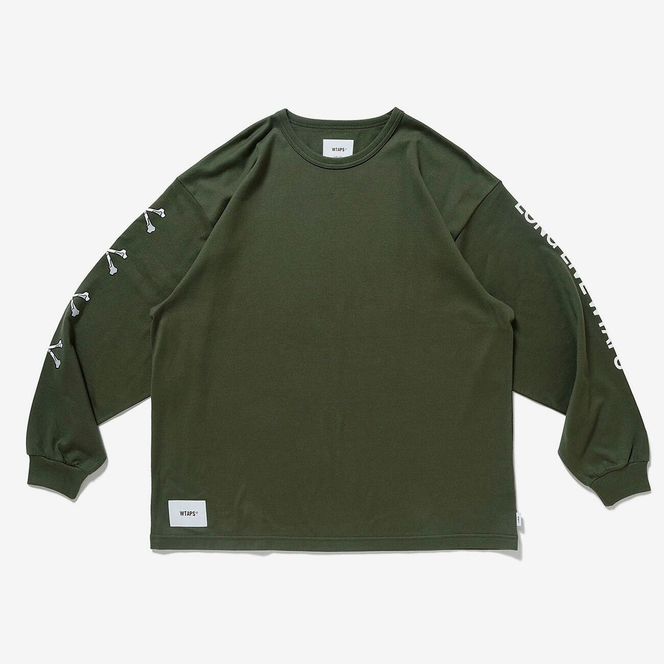 Wtaps WTAPS Long Sleeve T-Shirt in Green Size US XL / EU 56 / 4 - 1 Thumbnail