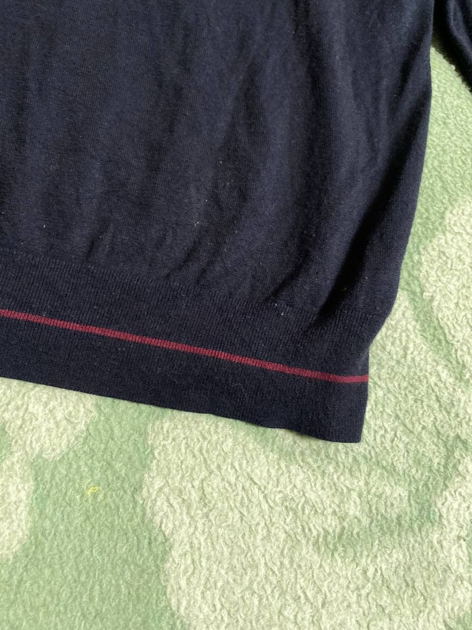 Fred Perry × Vintage Fred Perry 90s Vintage Mens Crew Neck Rugby Sweatshirt Size US S / EU 44-46 / 1 - 5 Thumbnail