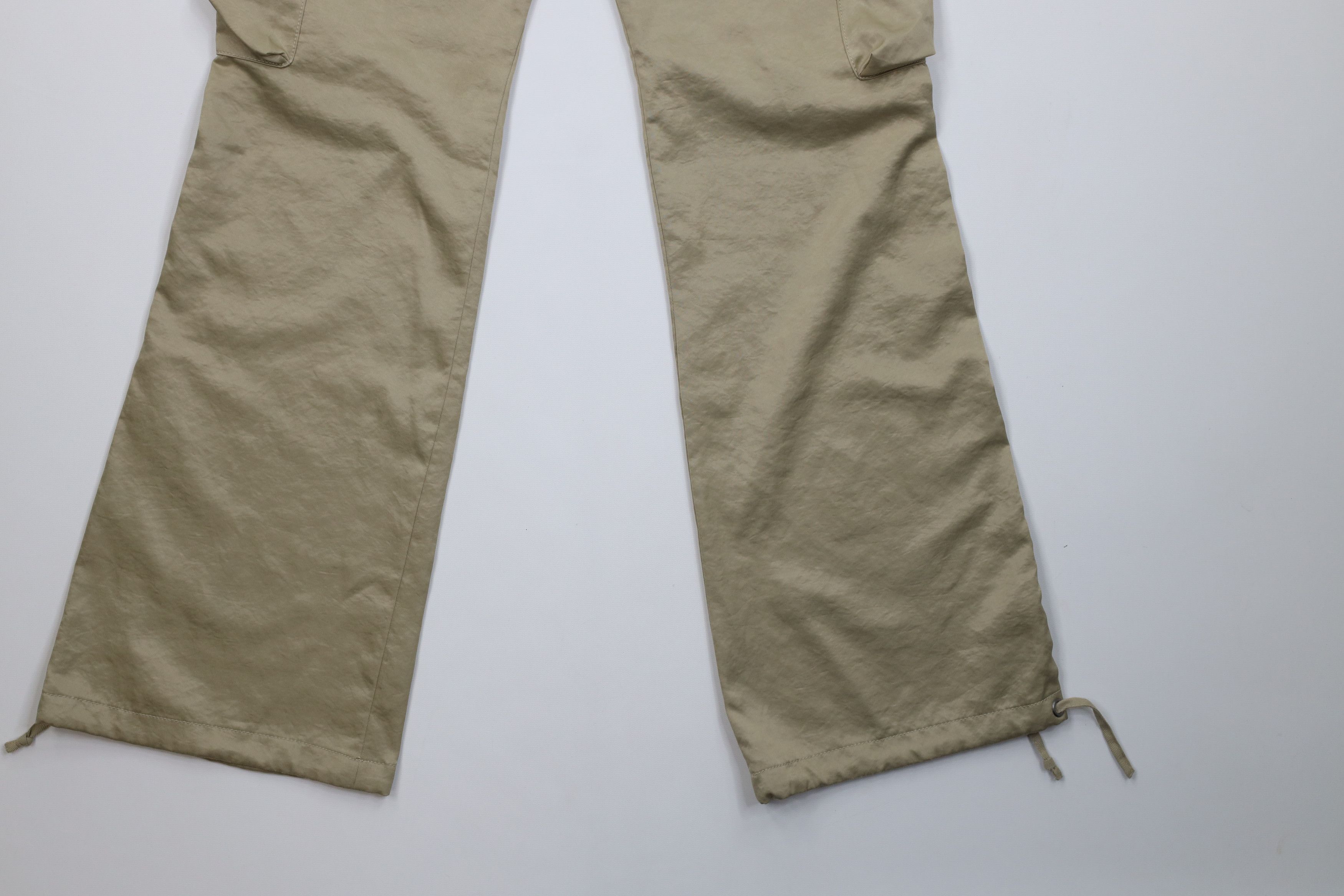 Express Vintage Y2K Express Babydoll Cargo Pants Gold Polyester Size 25" / US 0 / IT 36 - 12 Thumbnail