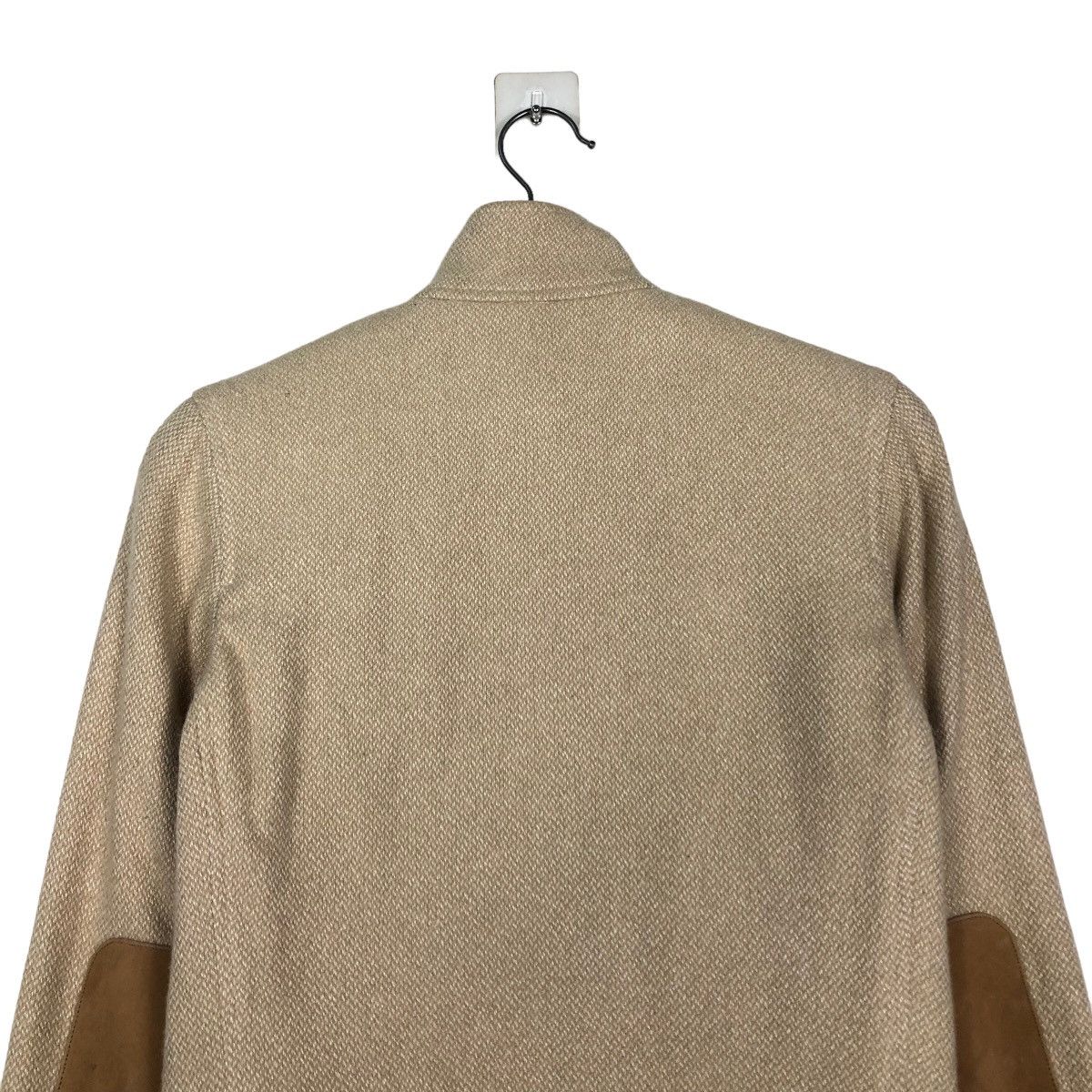 Japanese Brand Green Label Ralph Lauren Cropped Biker Jacket Leather Parts Size US XXS / EU 40 - 9 Thumbnail