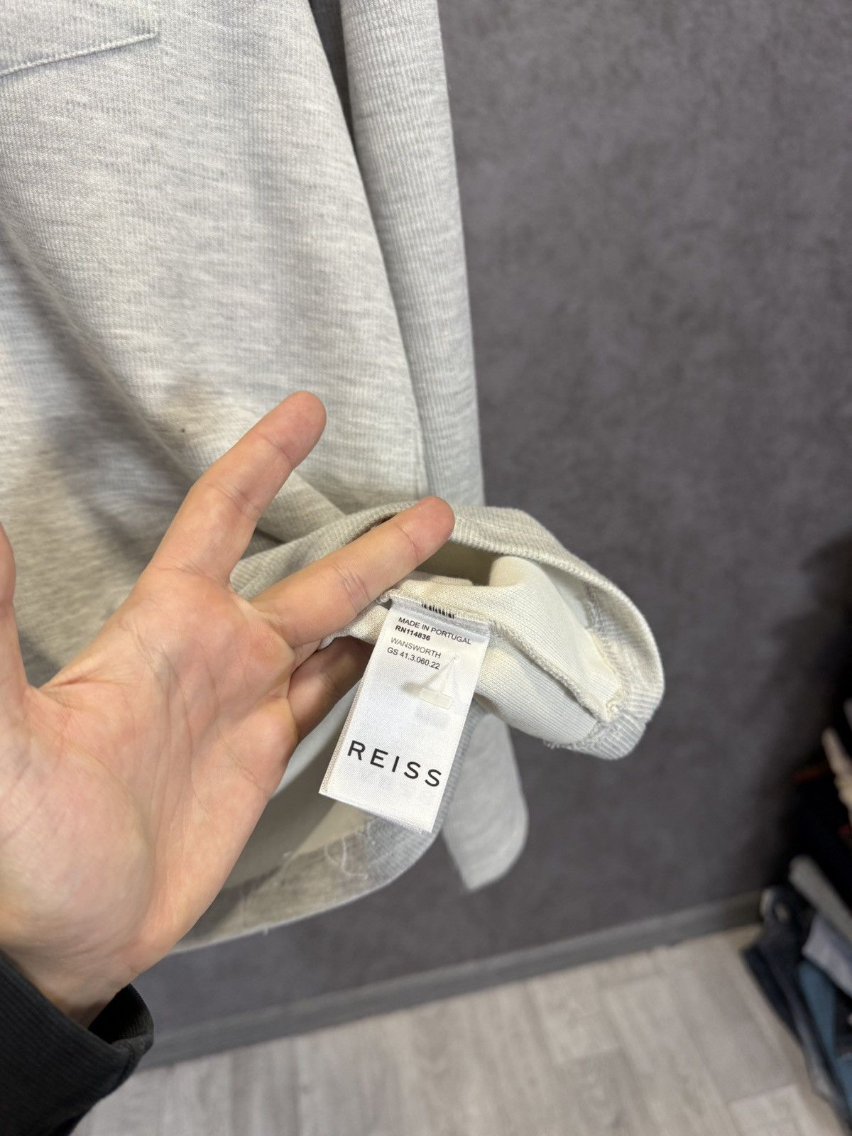 Reiss Reiss Designer sweatshirt Size US XL / EU 56 / 4 - 4 Thumbnail