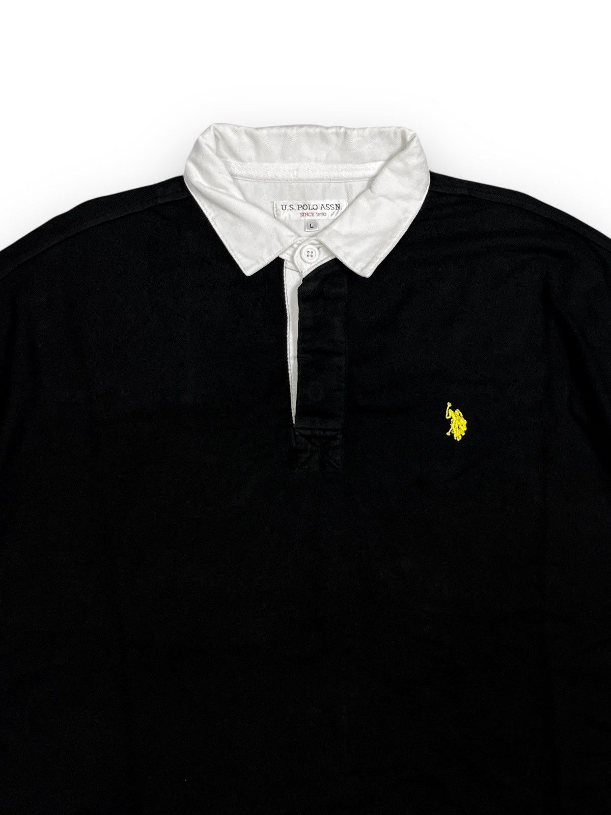 U.S. Polo Assn. U.S. Polo Assn White Collar Polo Shirt Size US XXL / EU 58 / 5 - 2 Thumbnail