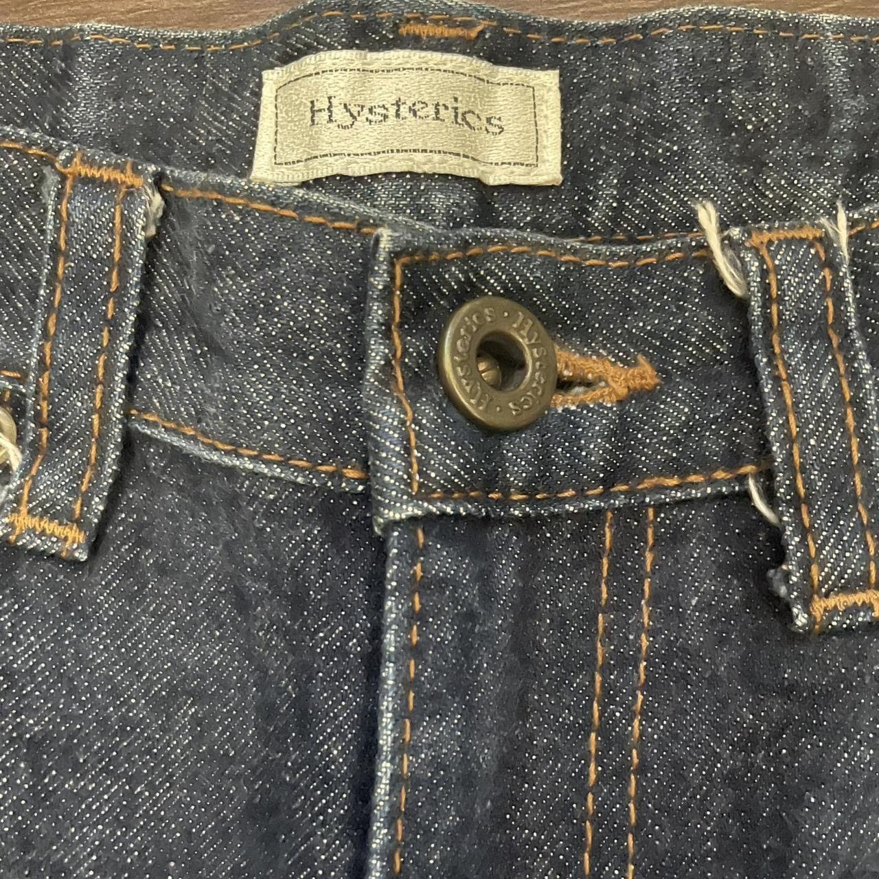 Hysteric Glamour Rare Vintage 1990s Hysteric Glamour Straight Leg Jeans Size 27" / US 4 / IT 40 - 3 Thumbnail