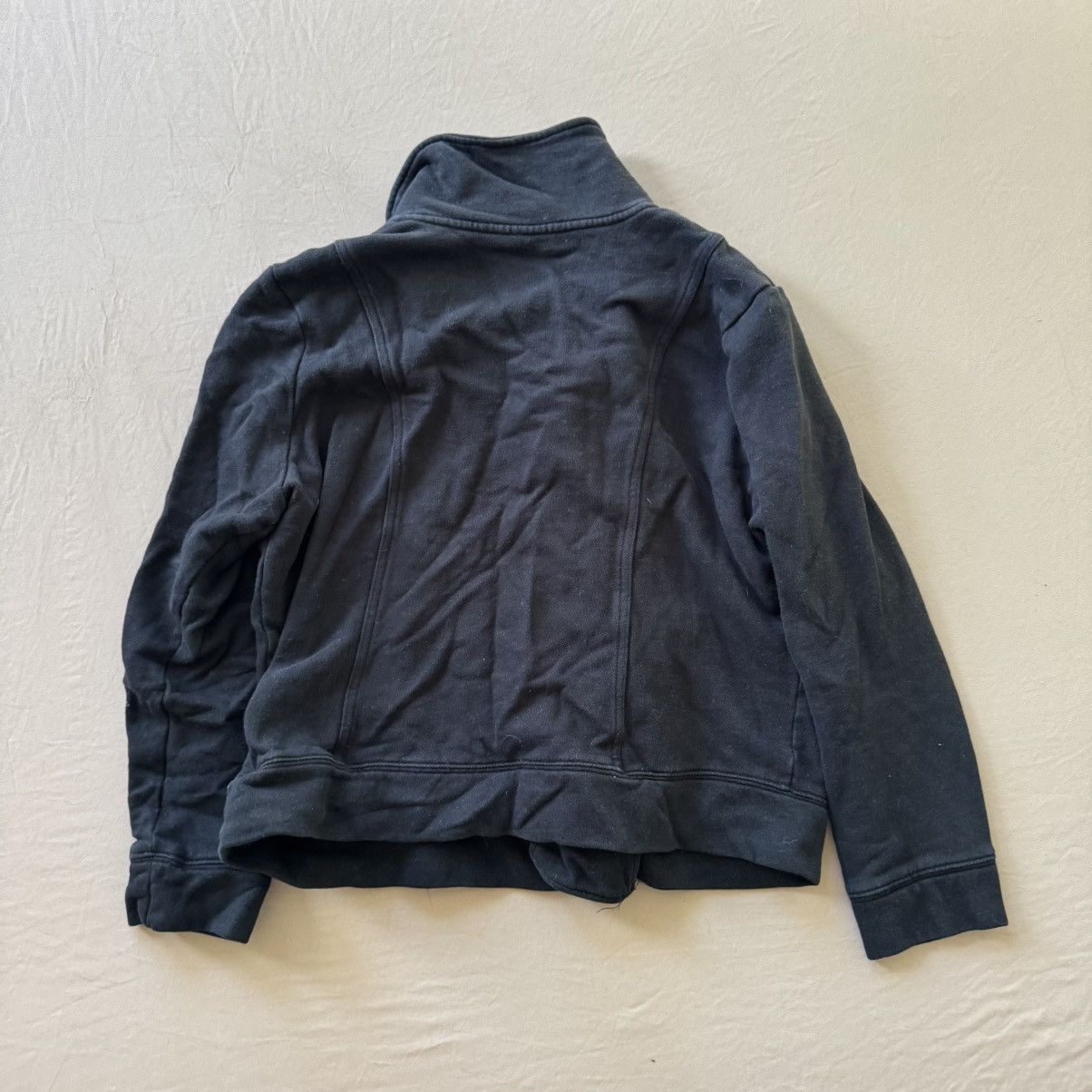 Style & Co Style & Co. Sport French Terry Moto Jacket Size L / US 10 / IT 46 - 2 Thumbnail
