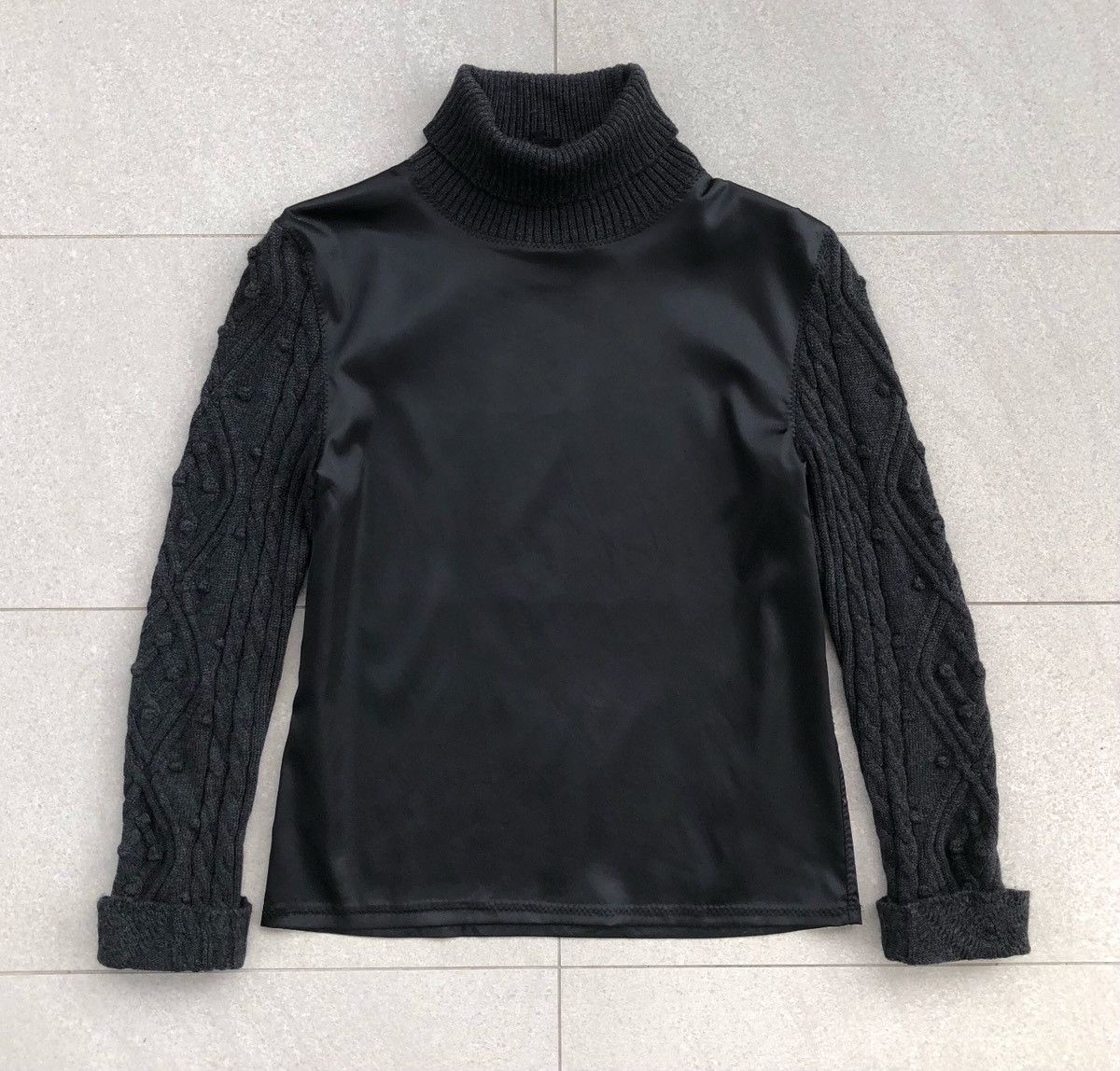 Jean Paul Gaultier SS99 Crewneck Jean Paul Gaultier Knit/Mix Turtleneck Size M / US 6-8 / IT 42-44 - 5 Thumbnail