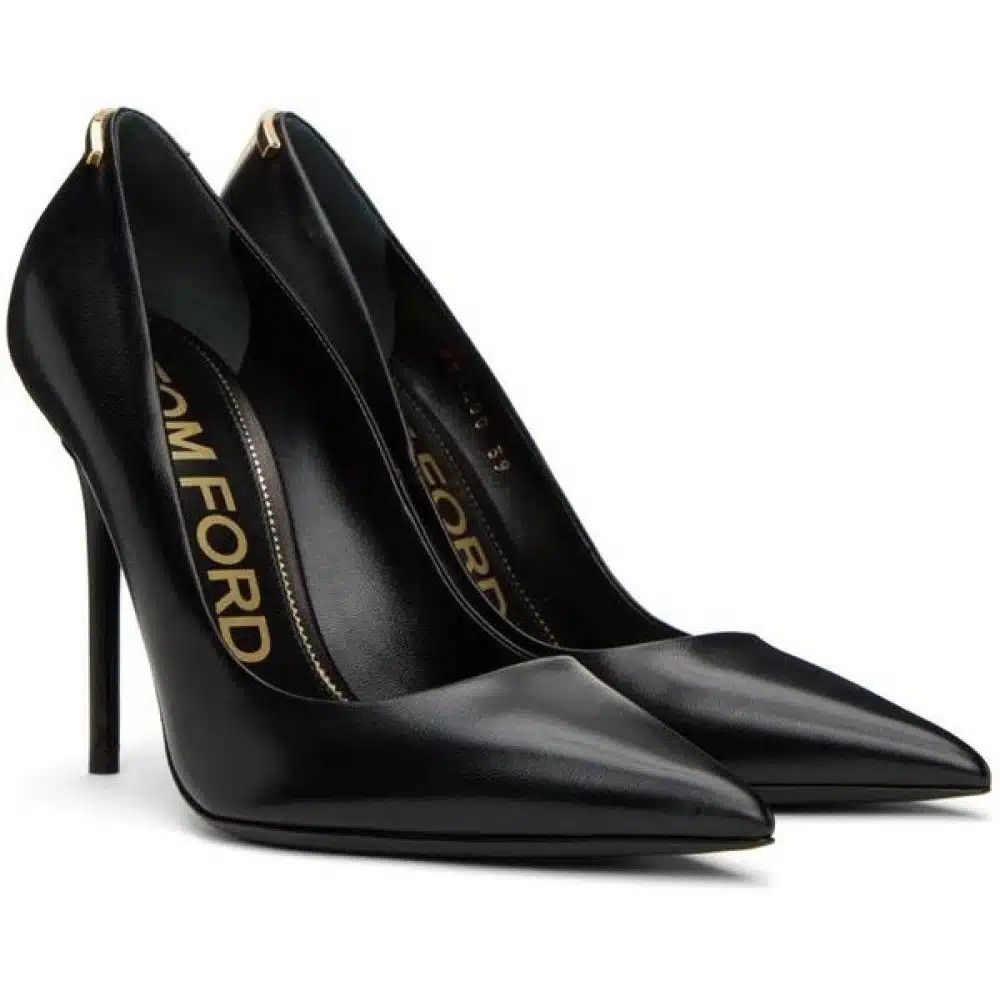 Tom Ford o1loc1c0125 W3128 High Heel T-Pumps in Chocolate Brown Size US 11 / IT 41 - 4 Thumbnail